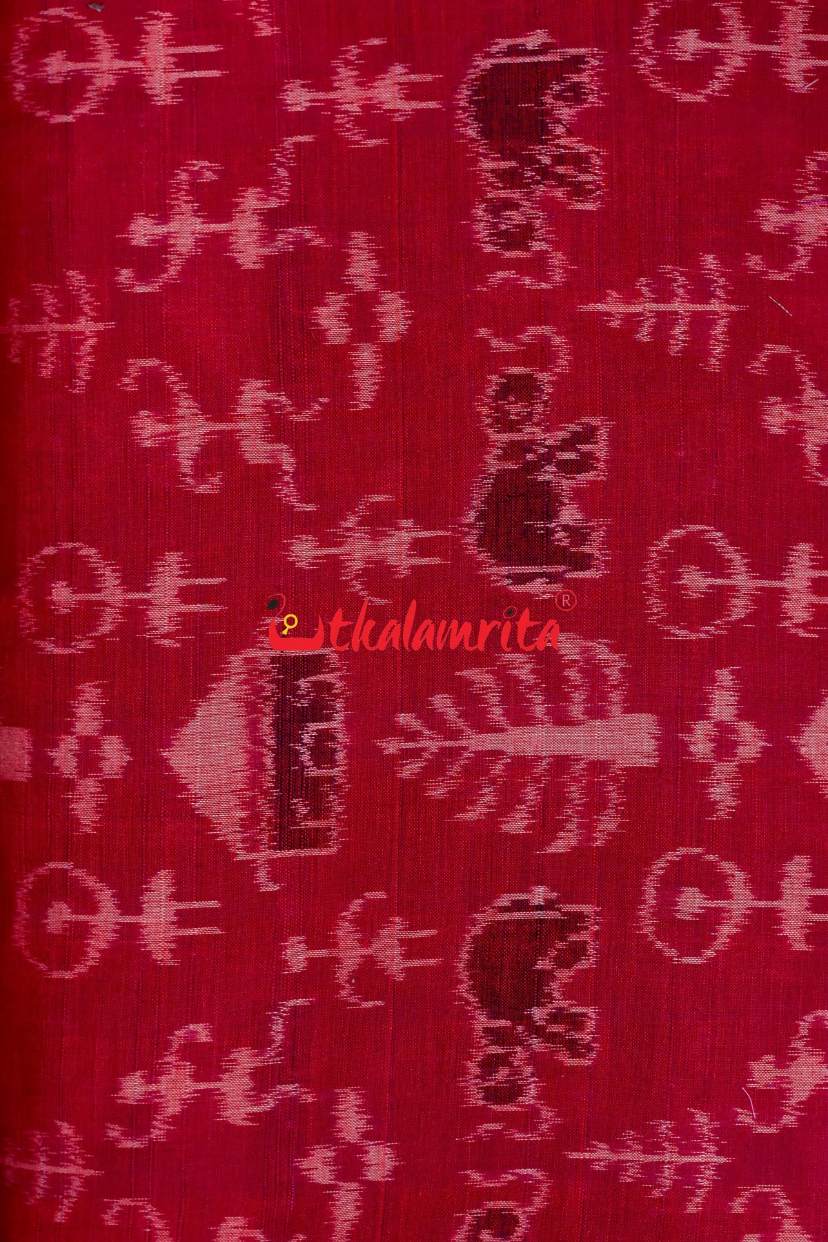 Tribal Mammoth Carmine Red (Fabric)