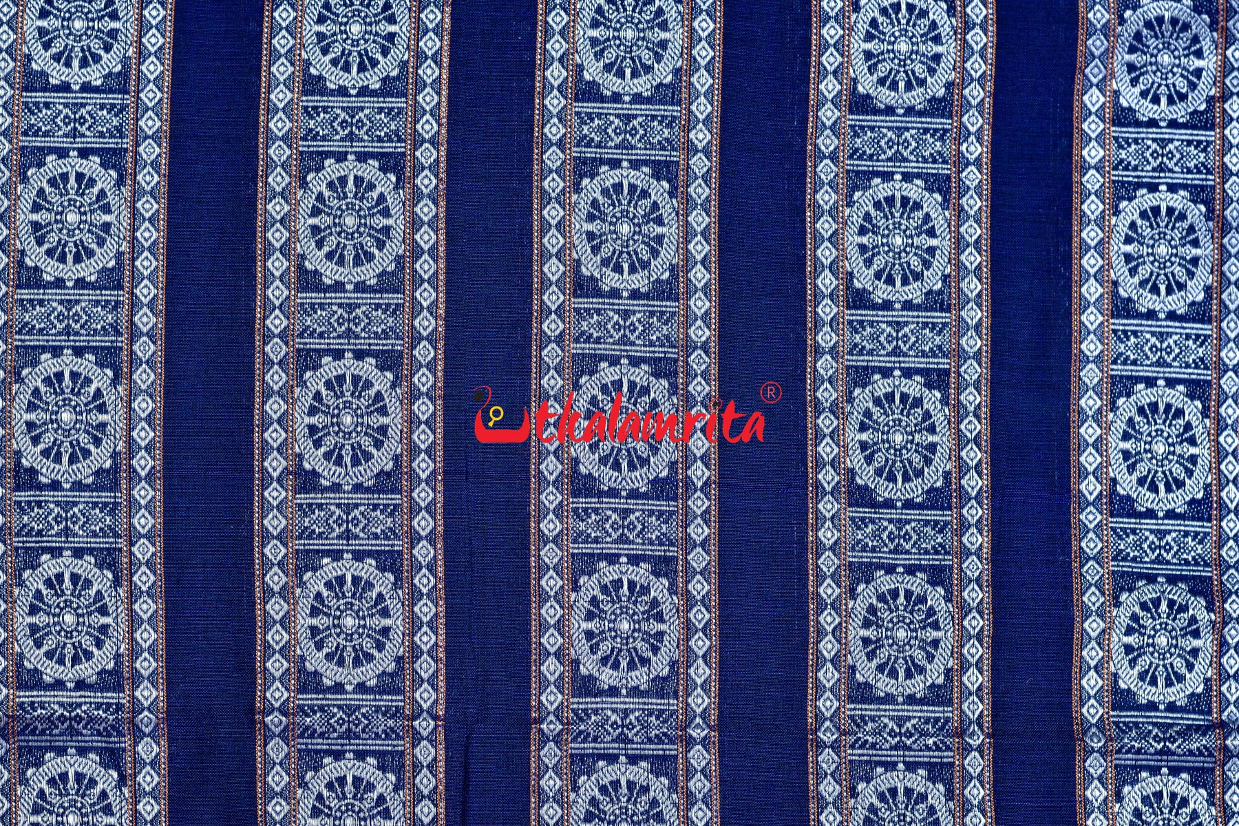 New Blue Konark Wheel (Fabric)