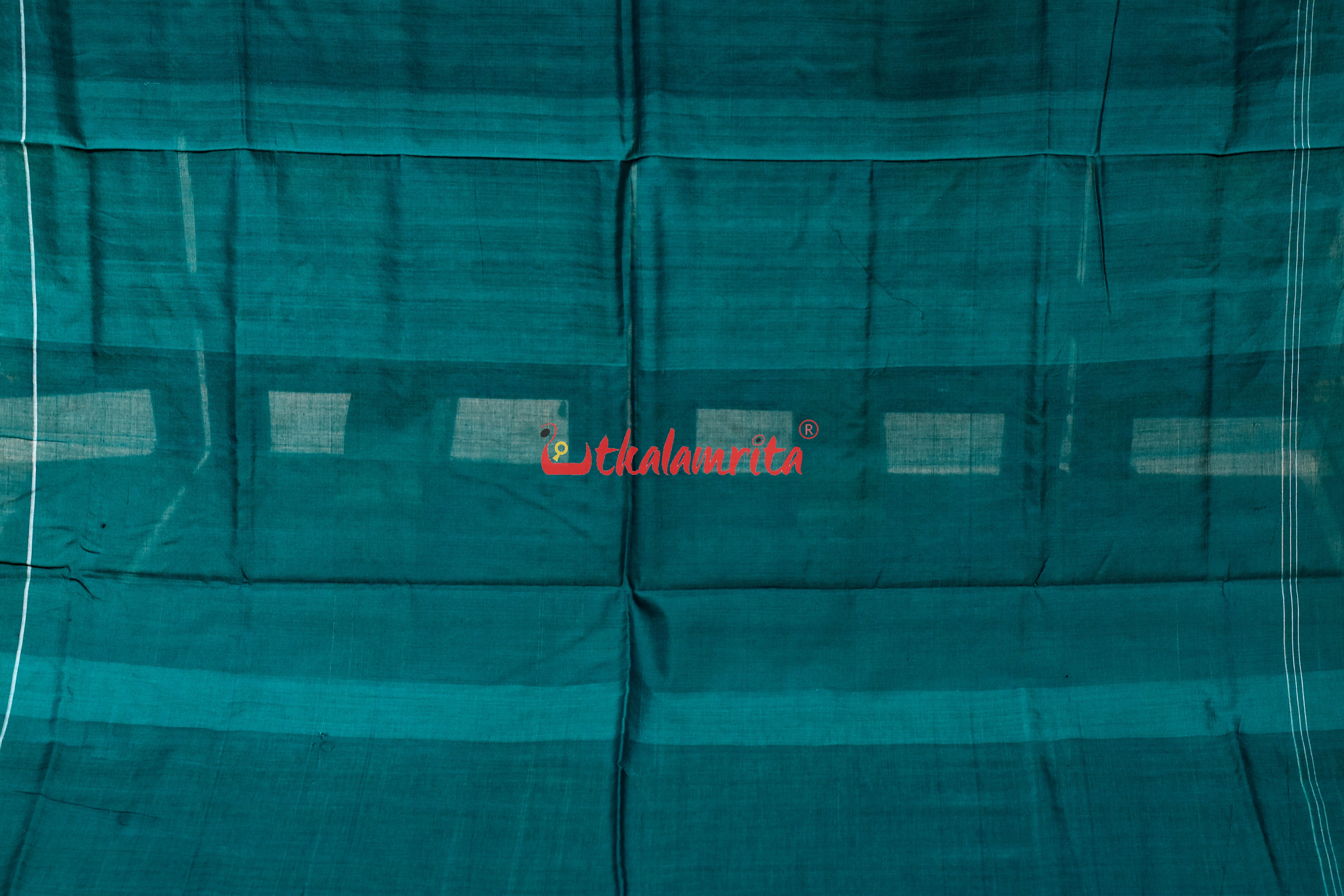 Black Golden Jhoti Sambalpuri Cotton Saree