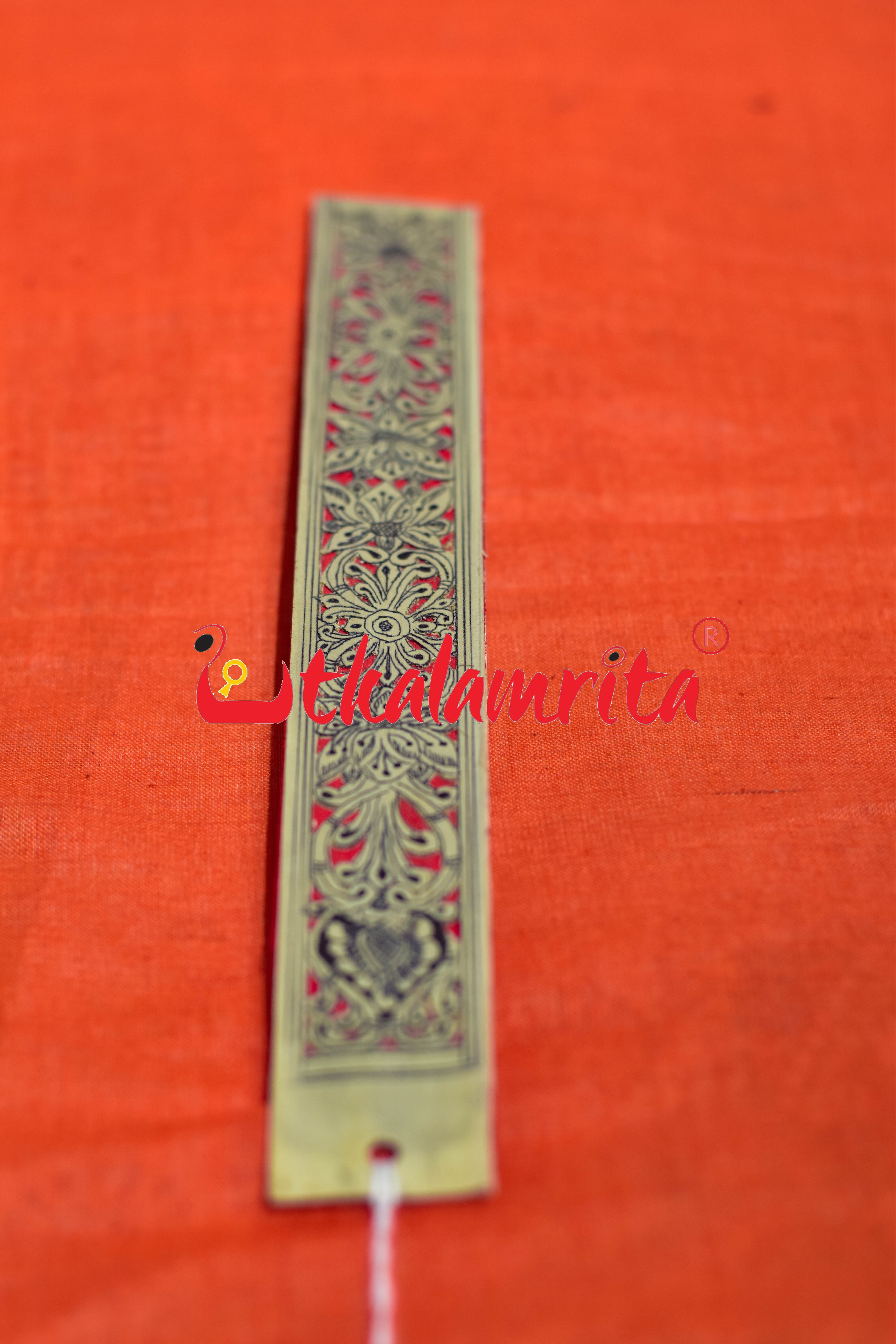 Flower and Lotus (Talapatra Bookmark)