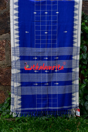 Blue White Checks (Kotpad Dupatta)