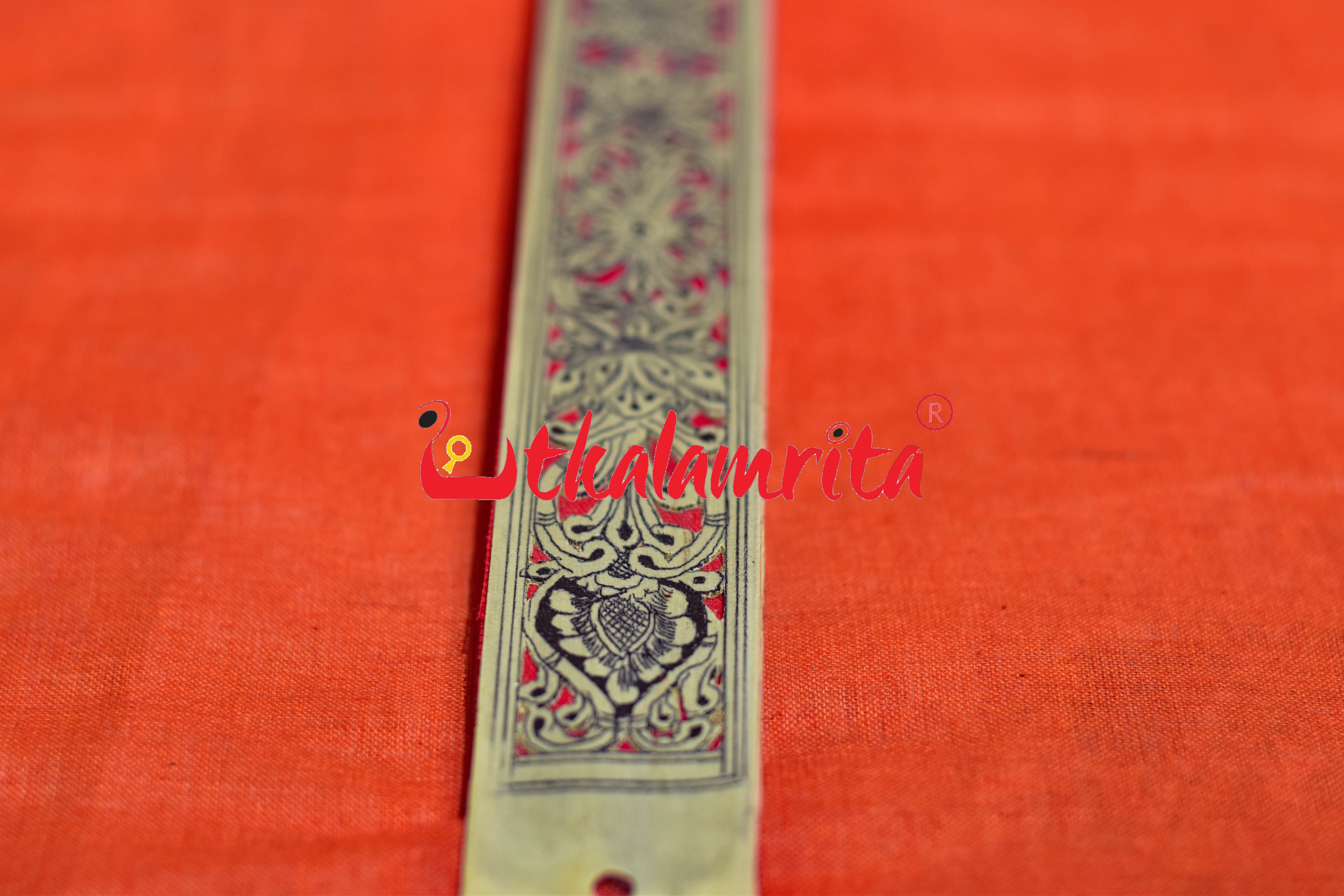 Flower and Lotus (Talapatra Bookmark)