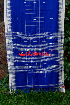 Blue White Checks (Kotpad Dupatta)