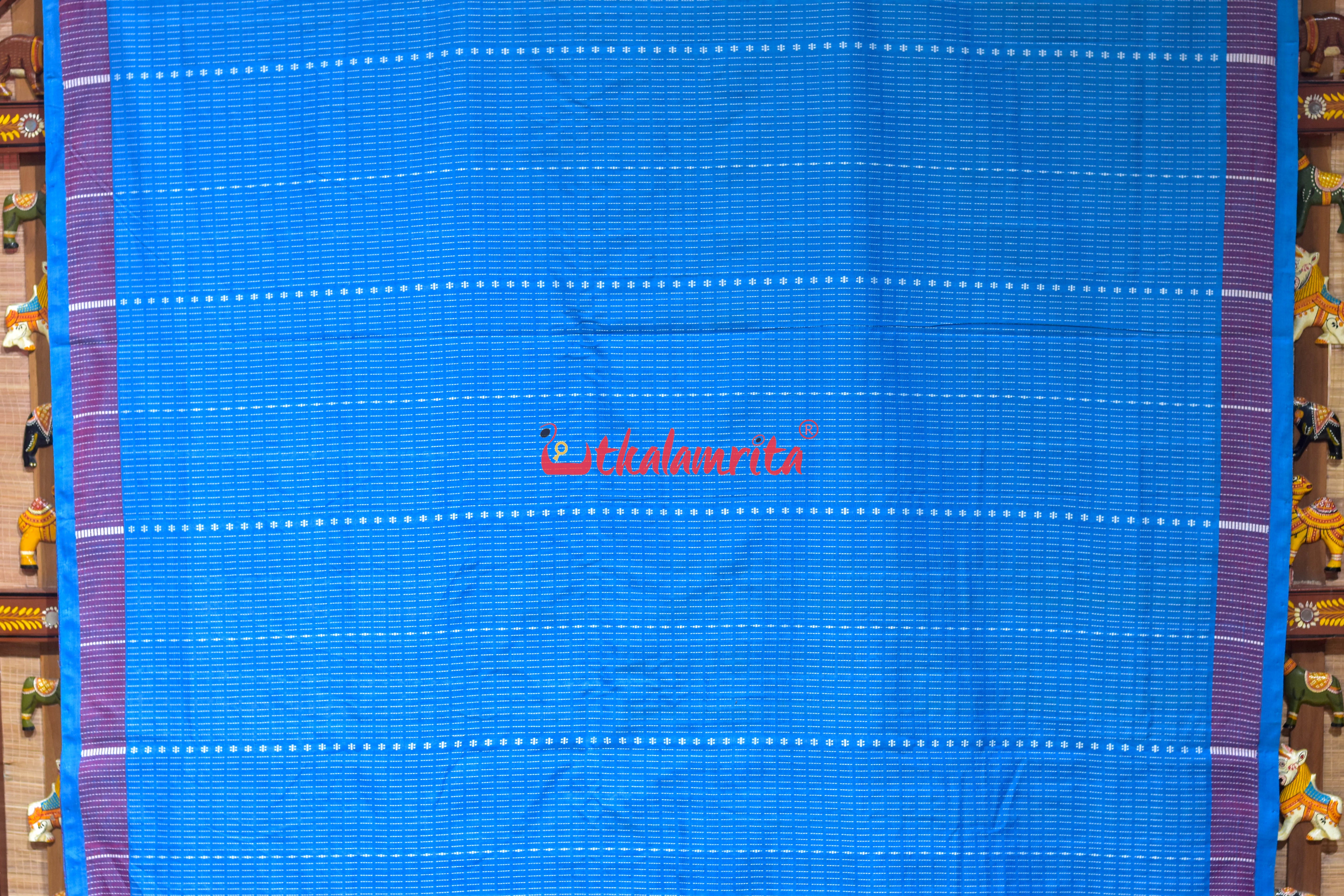 Surf BlueTiger Dhalapathara Cotton Saree