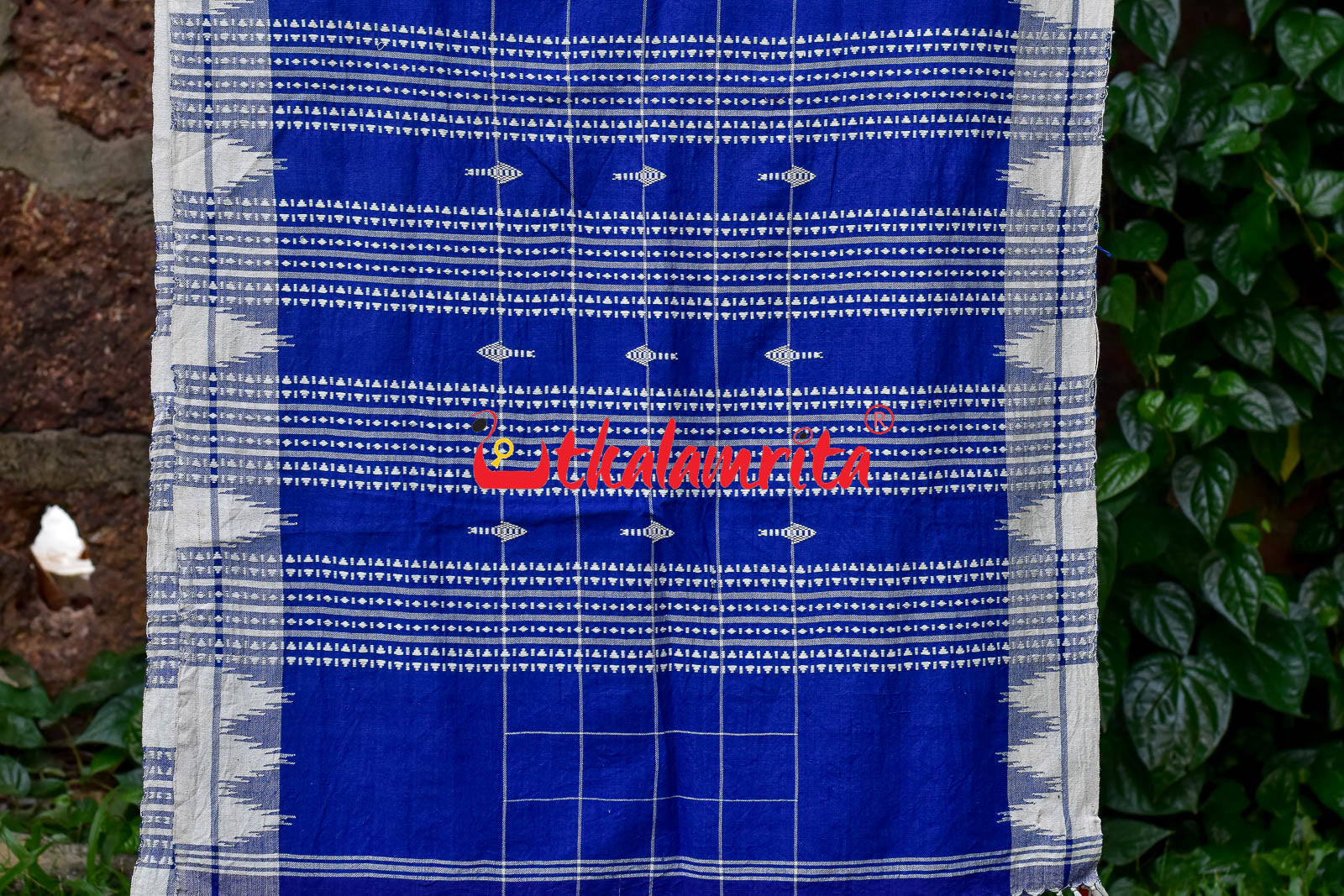 Blue White Checks (Kotpad Dupatta)