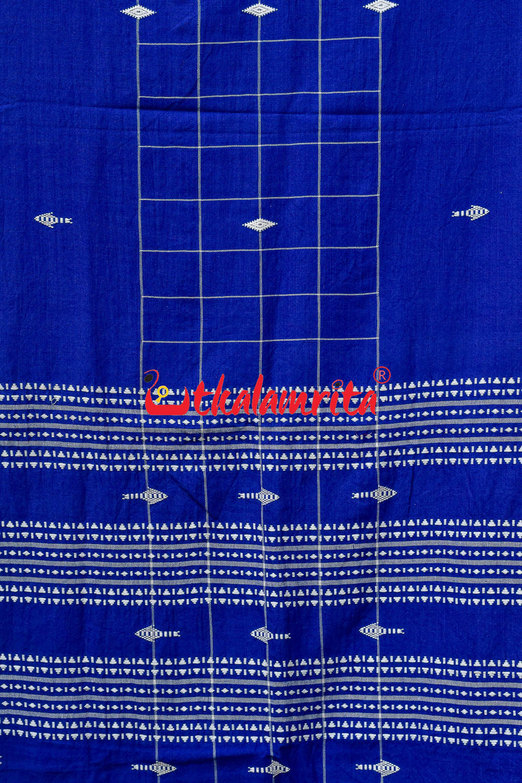 Blue White Checks (Kotpad Dupatta)