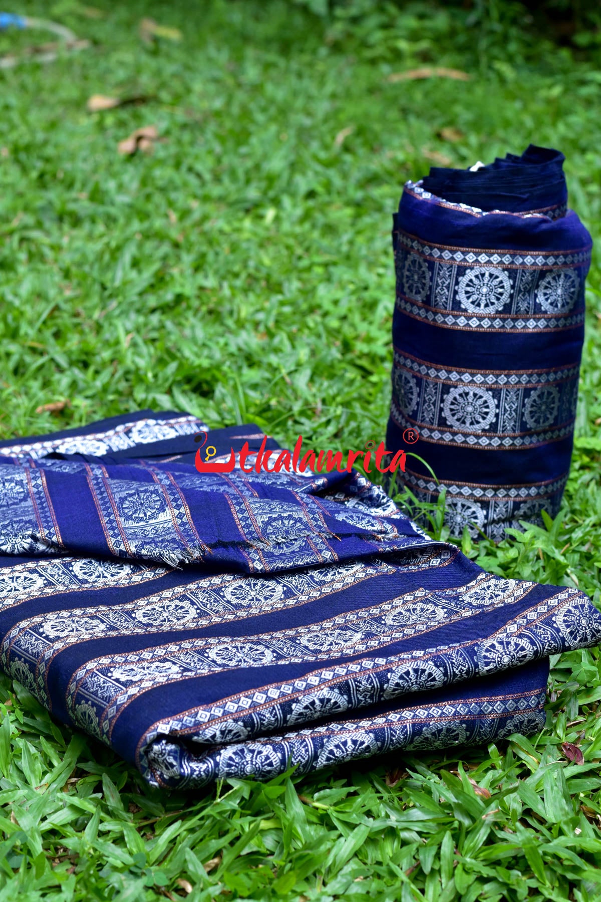 New Blue Konark Wheel (Fabric)