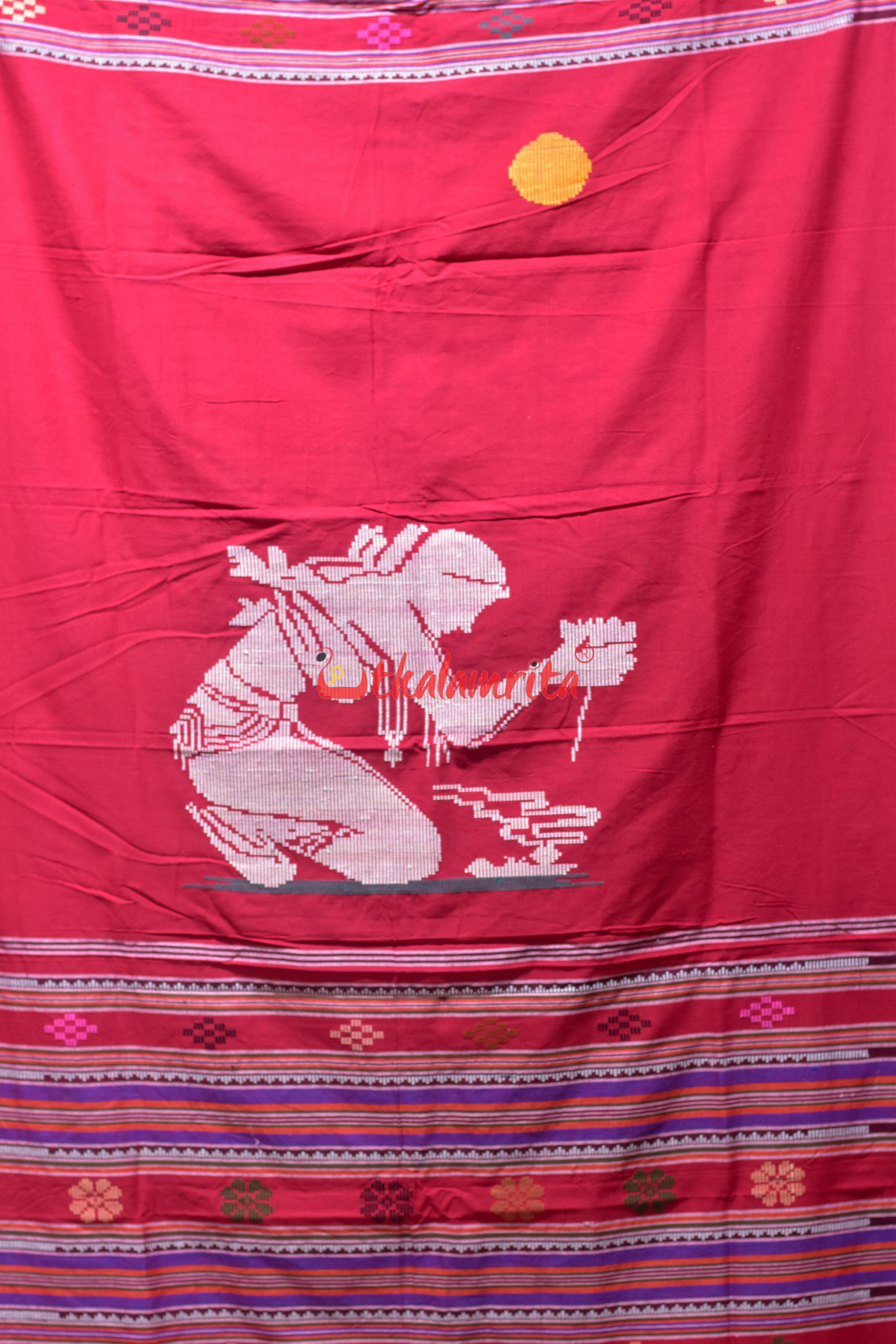 Arghya Red Dhalapathar (Curtain)