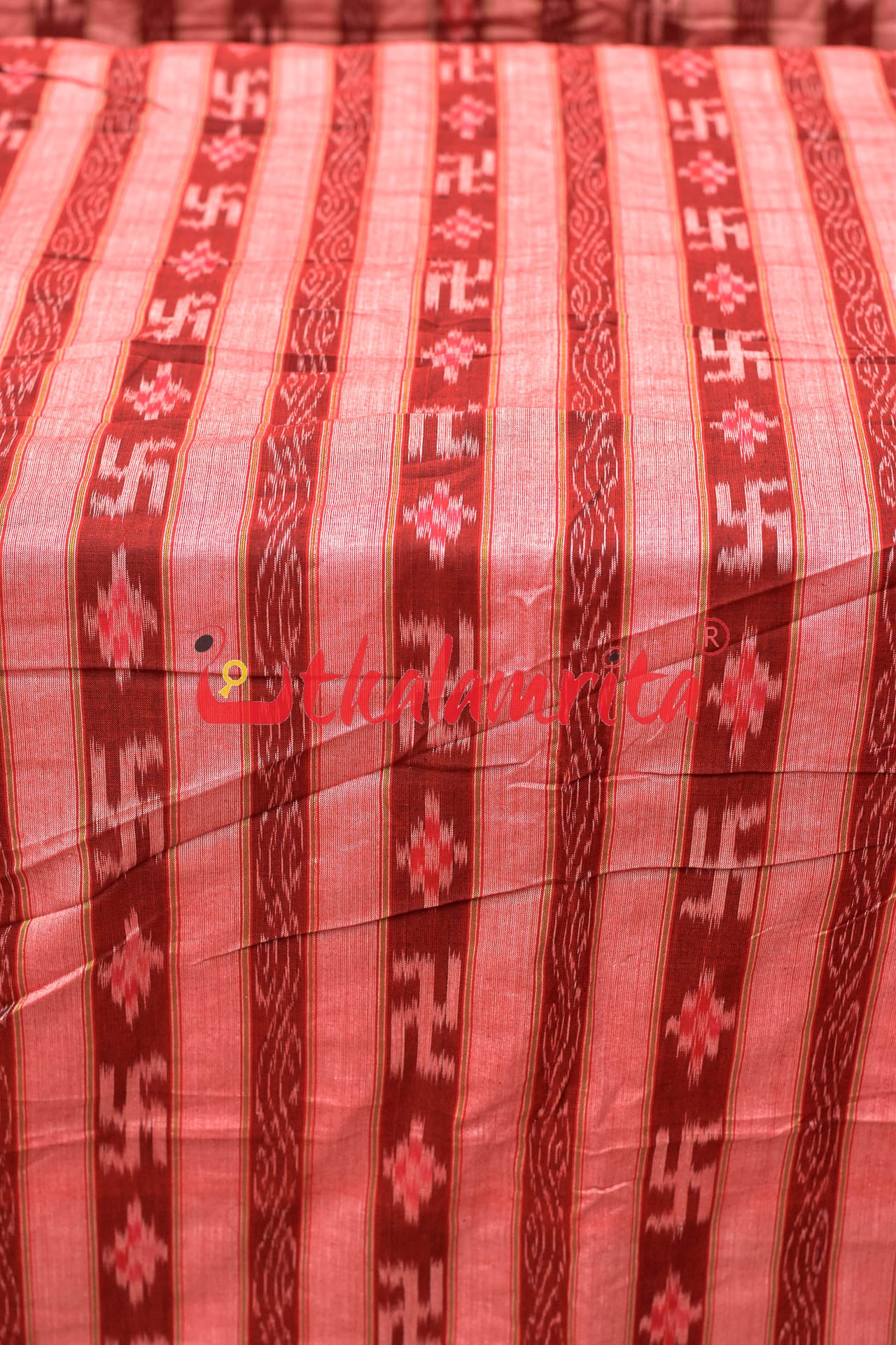 Swastik Red (Fabric)