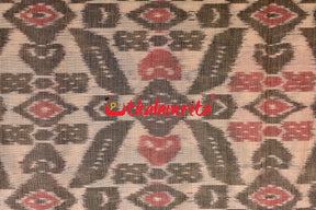 White Computer Border Bandha Khandua Cotton Saree