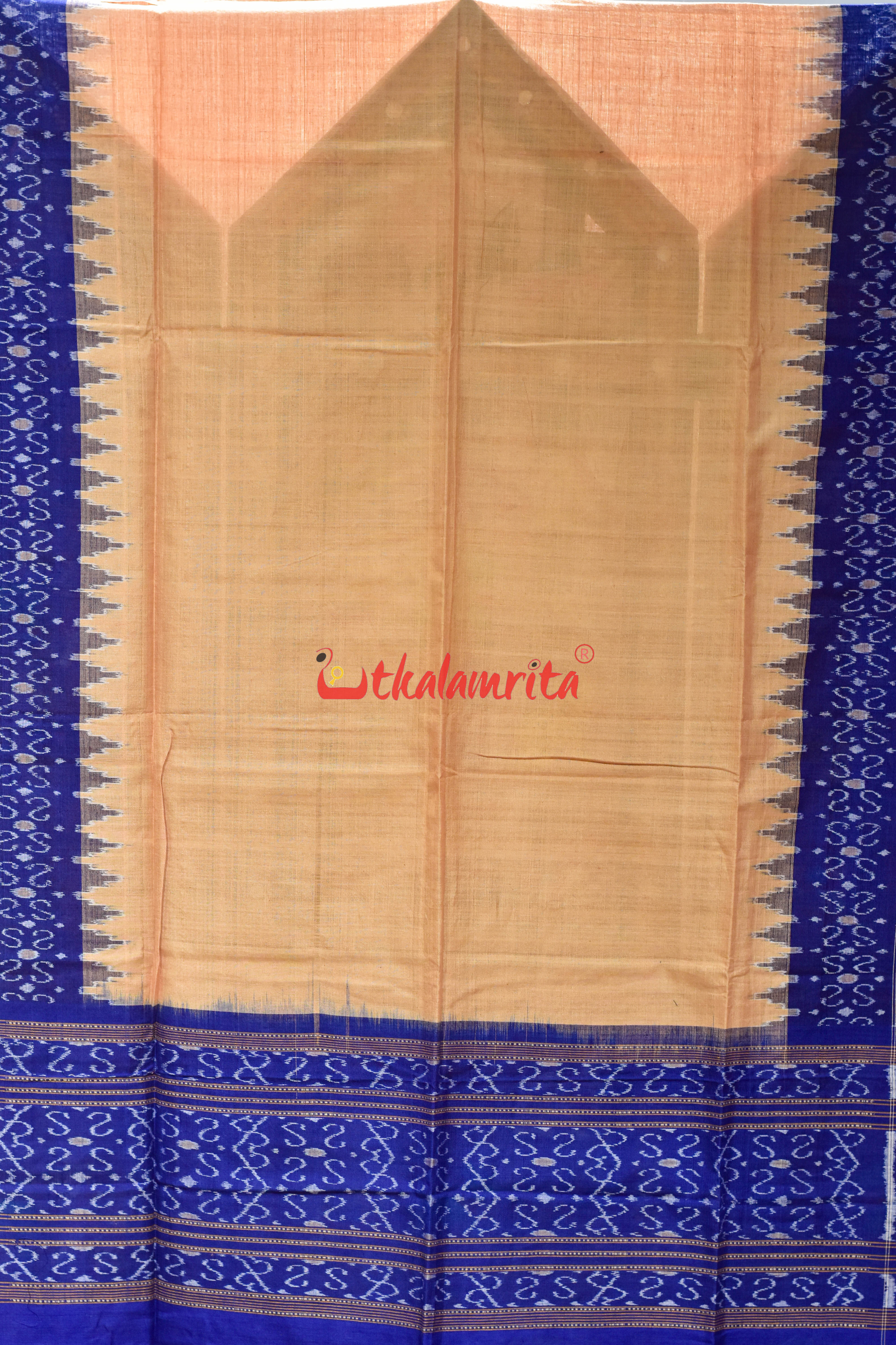 Chandan Blue S Bandha Cotton (Dupatta)