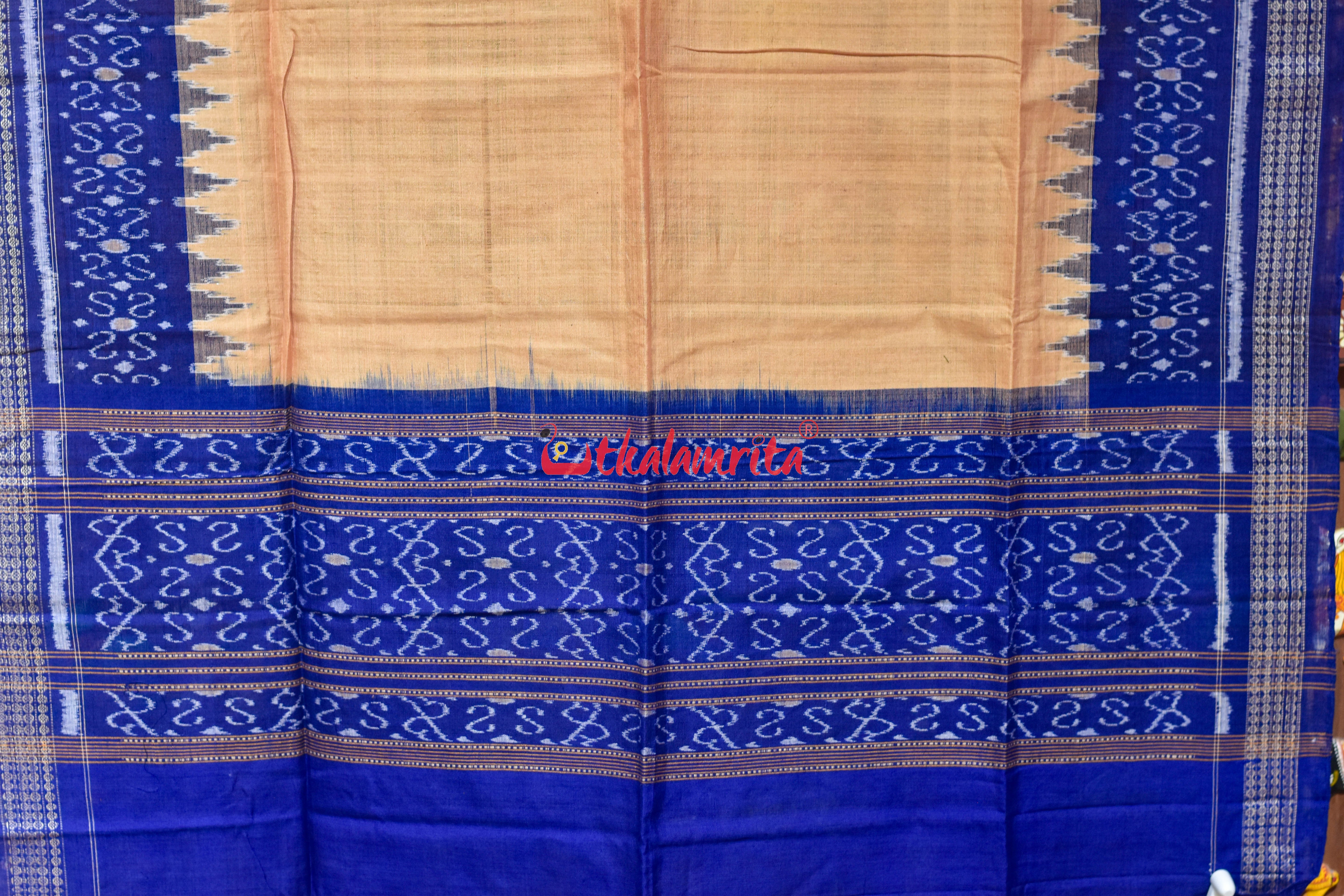 Chandan Blue S Bandha Cotton (Dupatta)