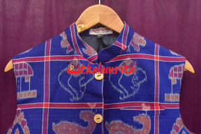 Blue Nabarangi Cotton (Modi Jacket)