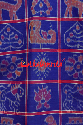 Blue Nabarangi Cotton (Modi Jacket)