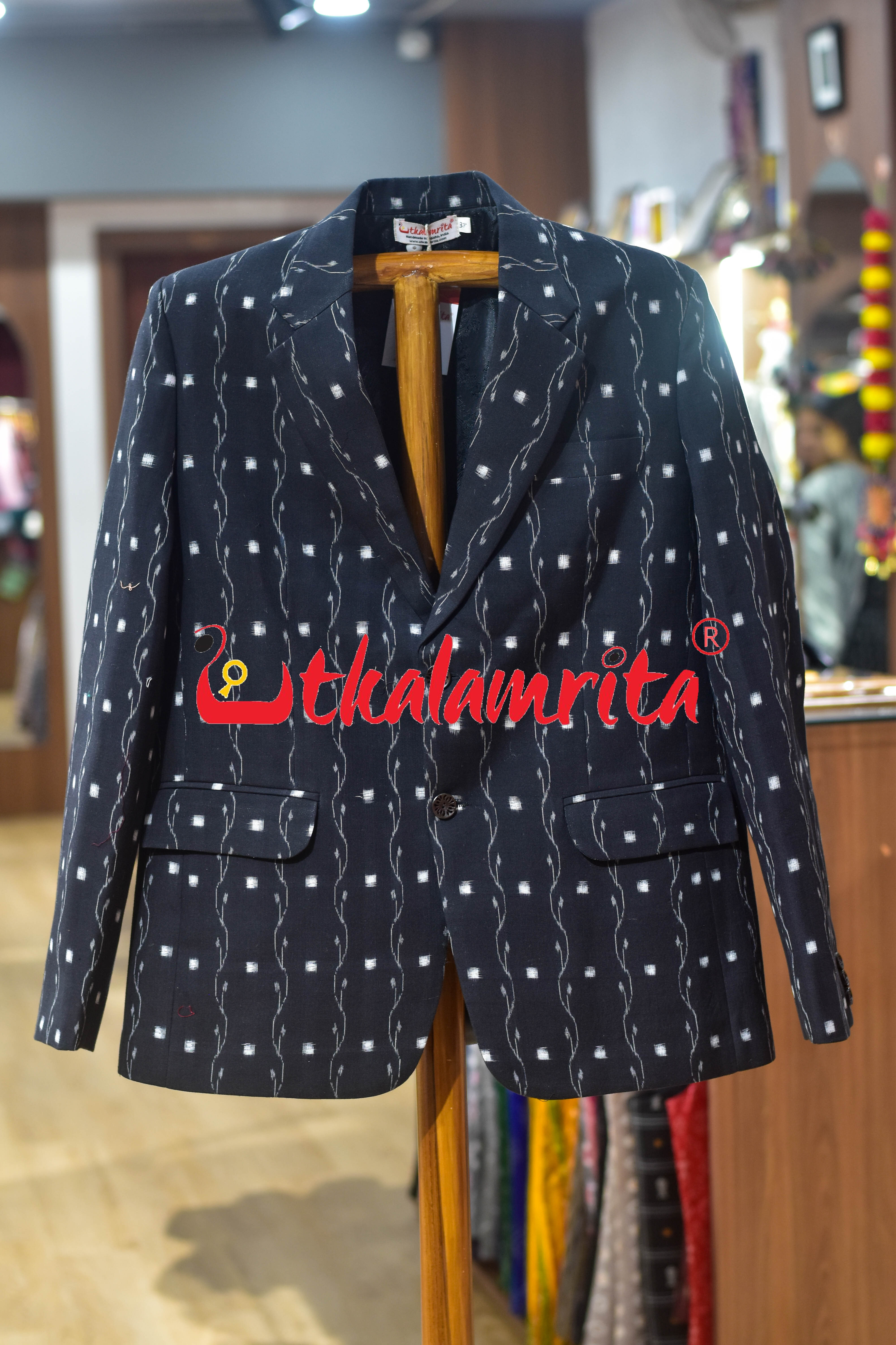 Black Tipa Pasapali Lata (Men's Blazer)