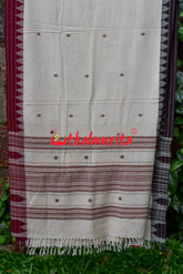 Off White Ganga Jamuna (Kotpad Dupatta)