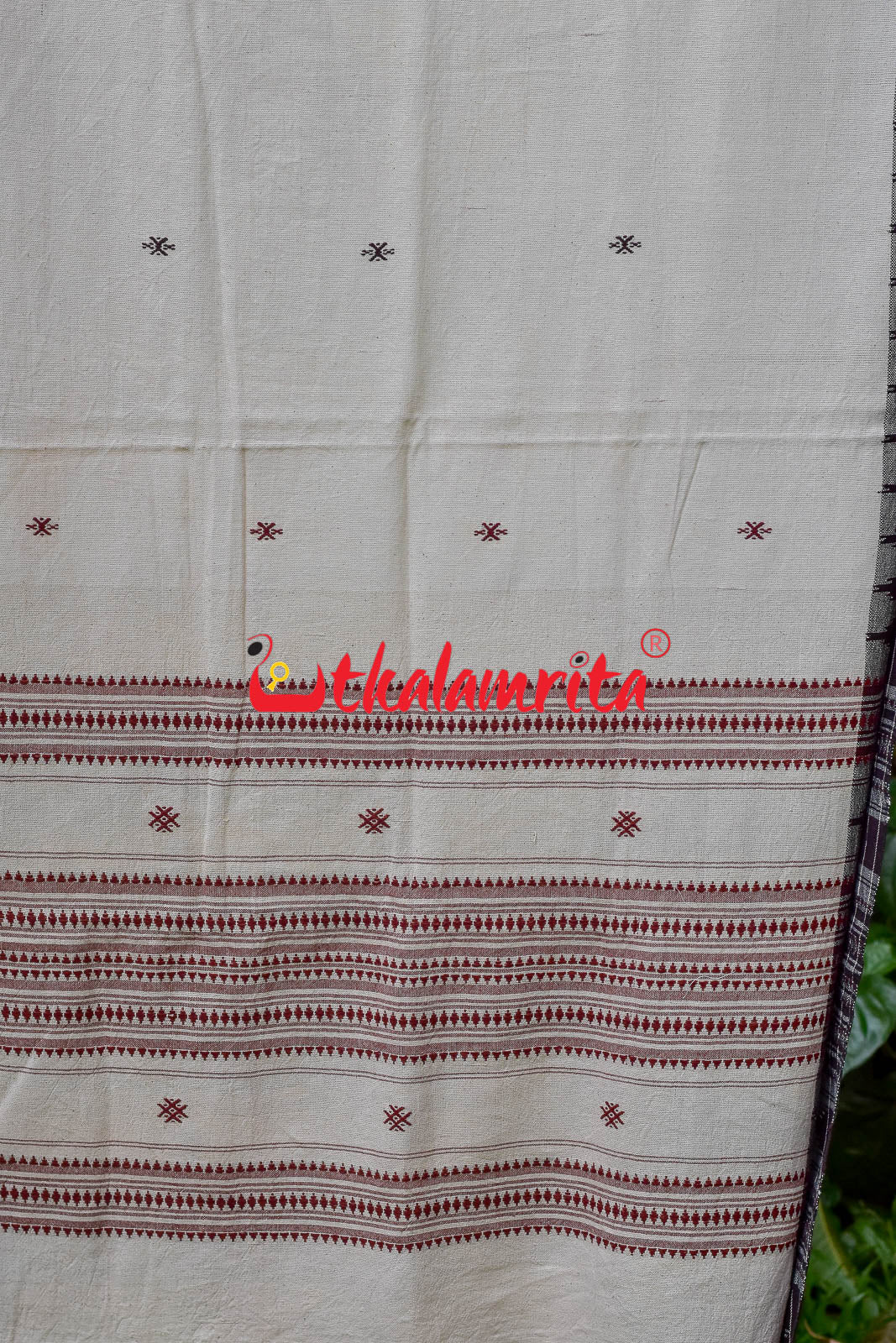 Off White Ganga Jamuna (Kotpad Dupatta)