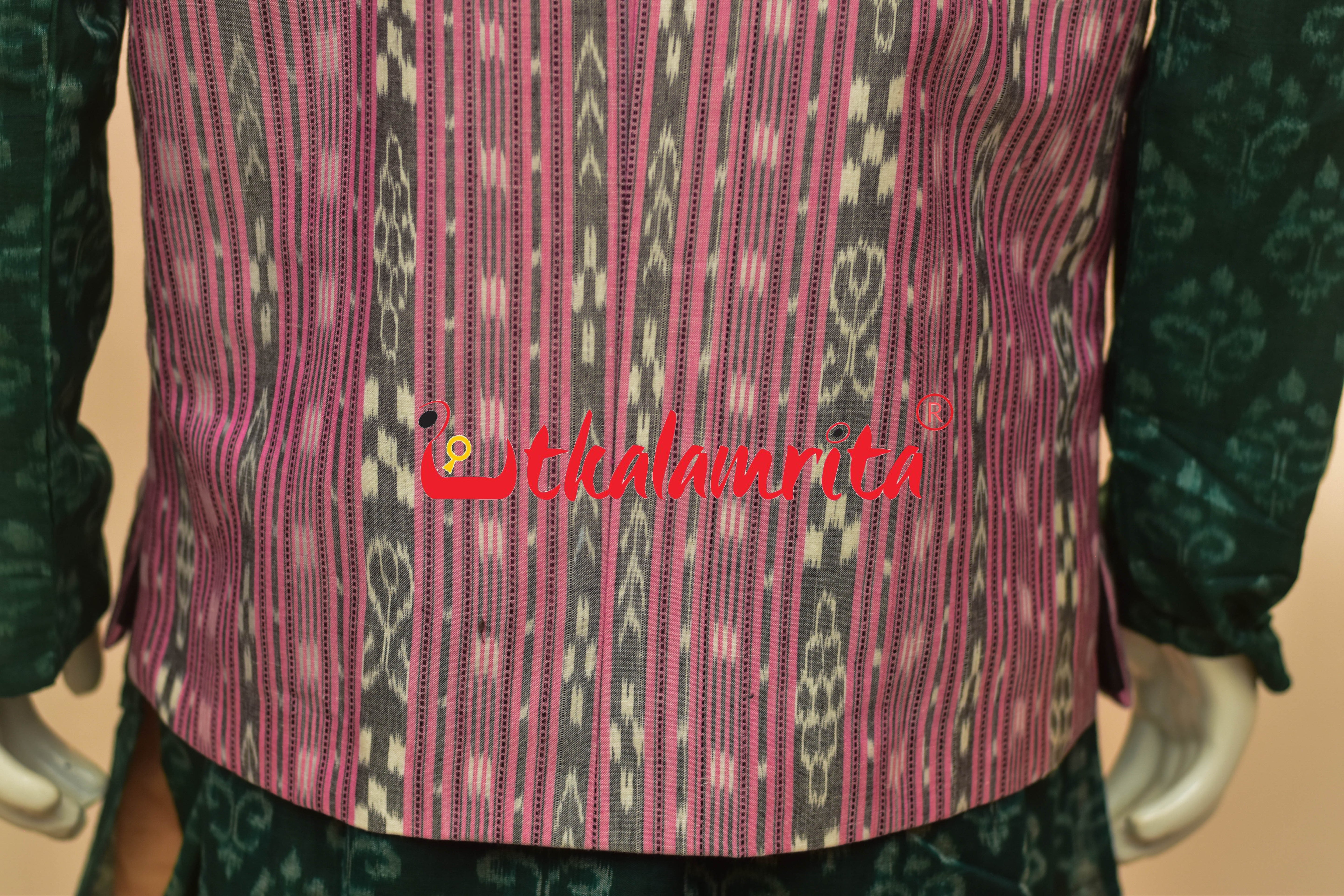Light Pink Ikat (Modi Jacket)