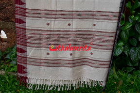 Off White Ganga Jamuna (Kotpad Dupatta)