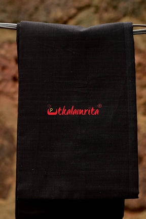 Pink Black Phula Bomkai Dress Set