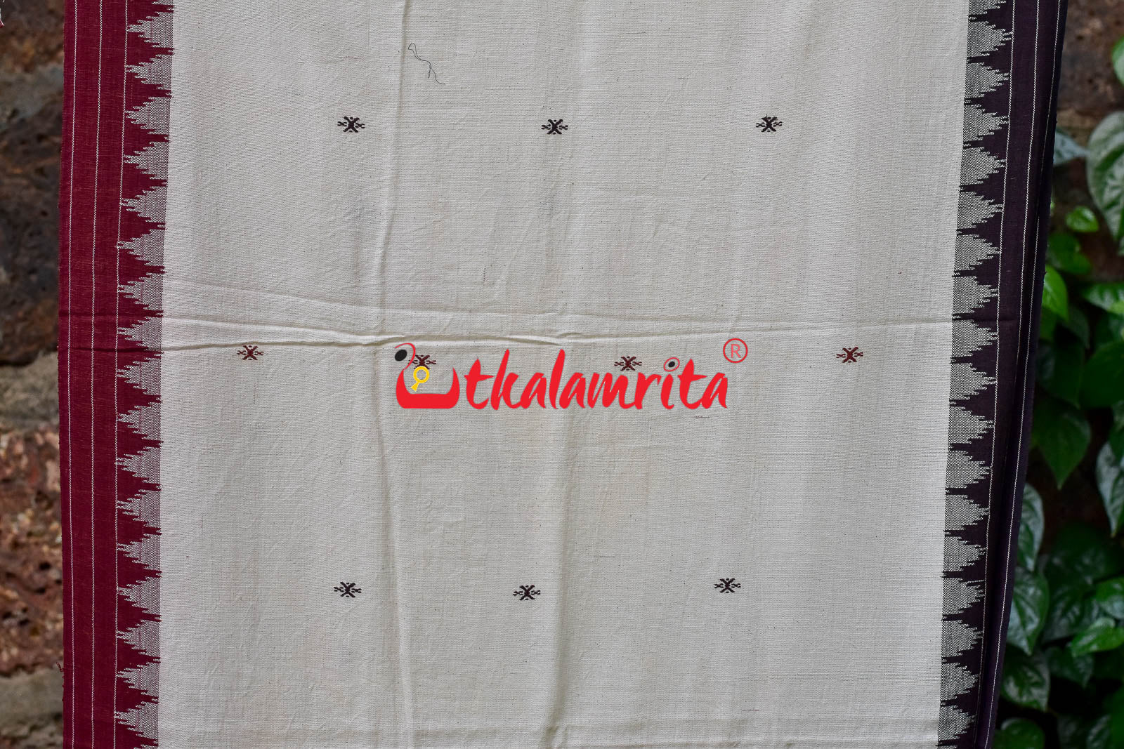 Off White Ganga Jamuna (Kotpad Dupatta)