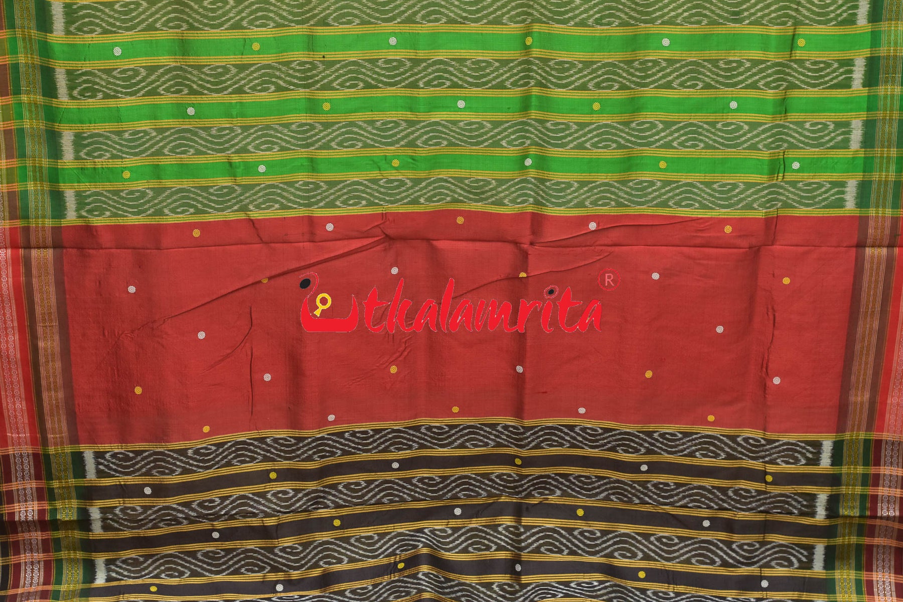 Tussarite Kathifera Silk Saree