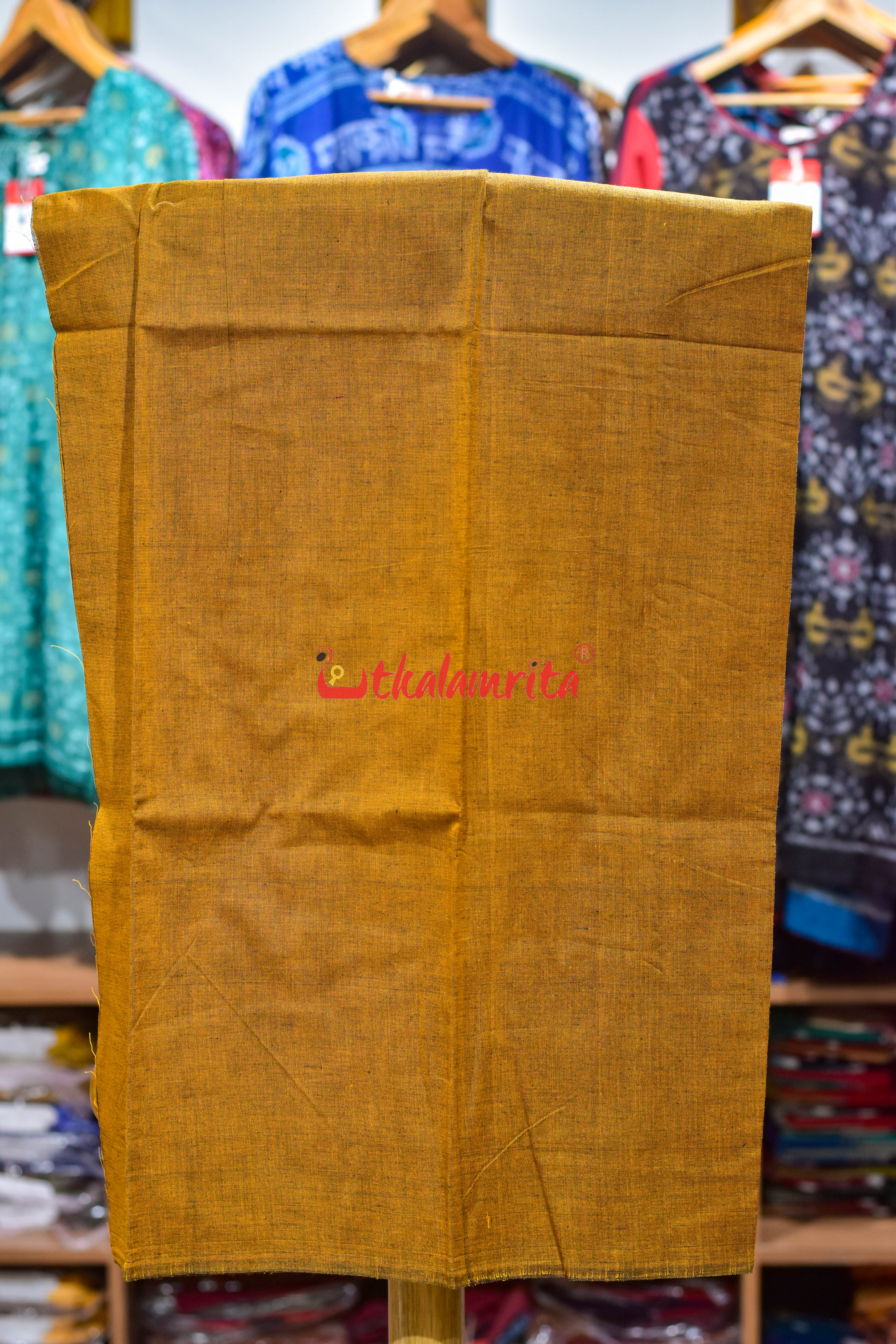 Black Mustard Pasapali and Kadha Dress Set