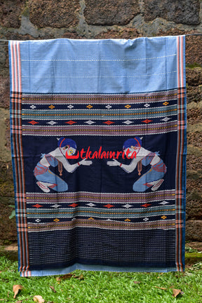 Surf Double Arghya Dhalapathara Cotton Saree