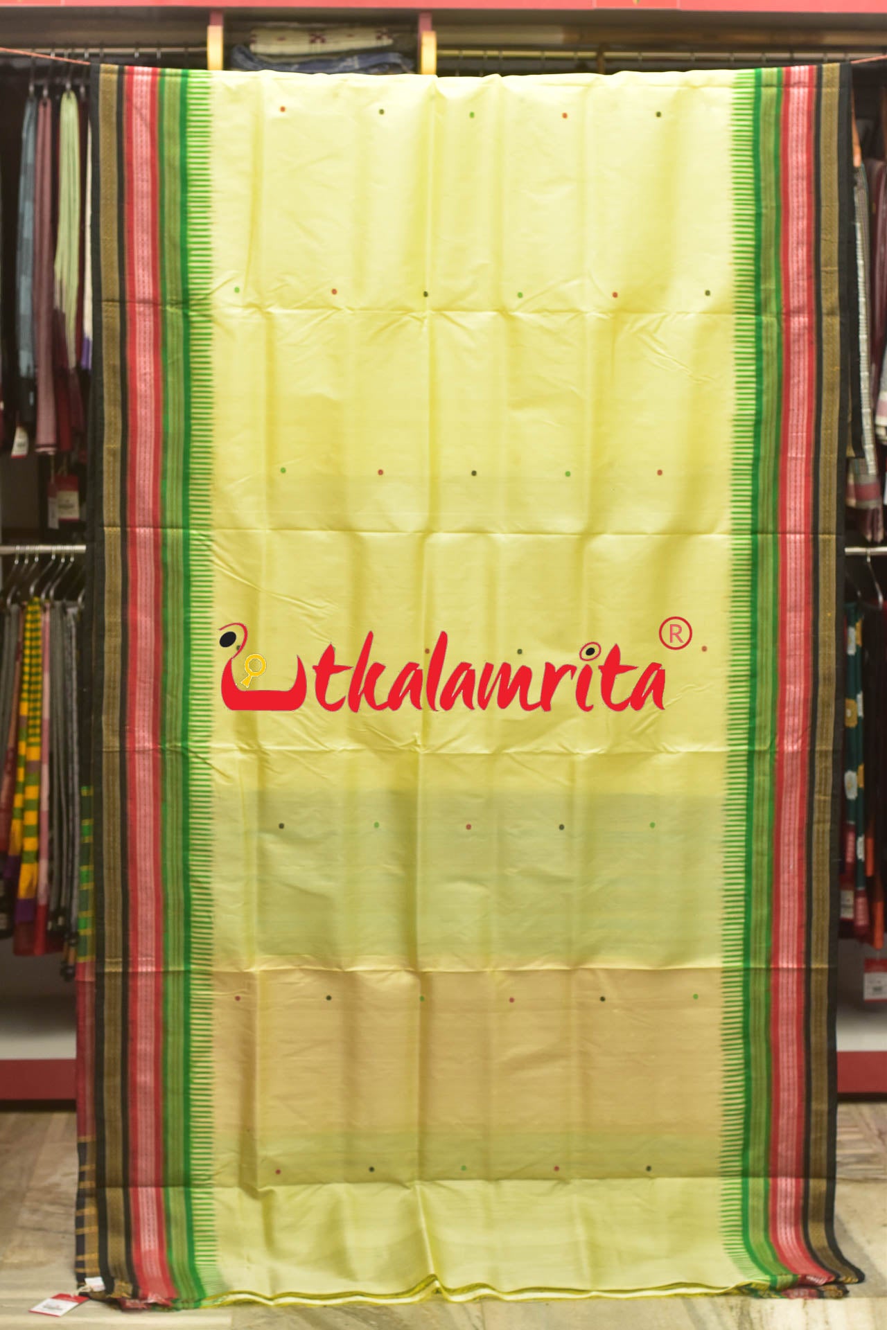 Tussarite Kathifera Silk Saree