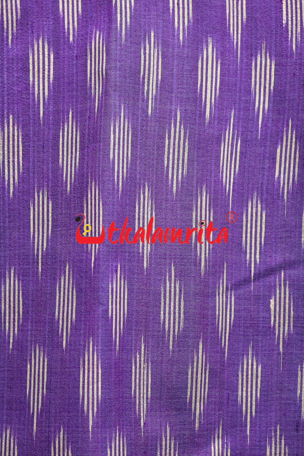 Purple Body Ikat Gopalpur Tussar (Modi Jacket)