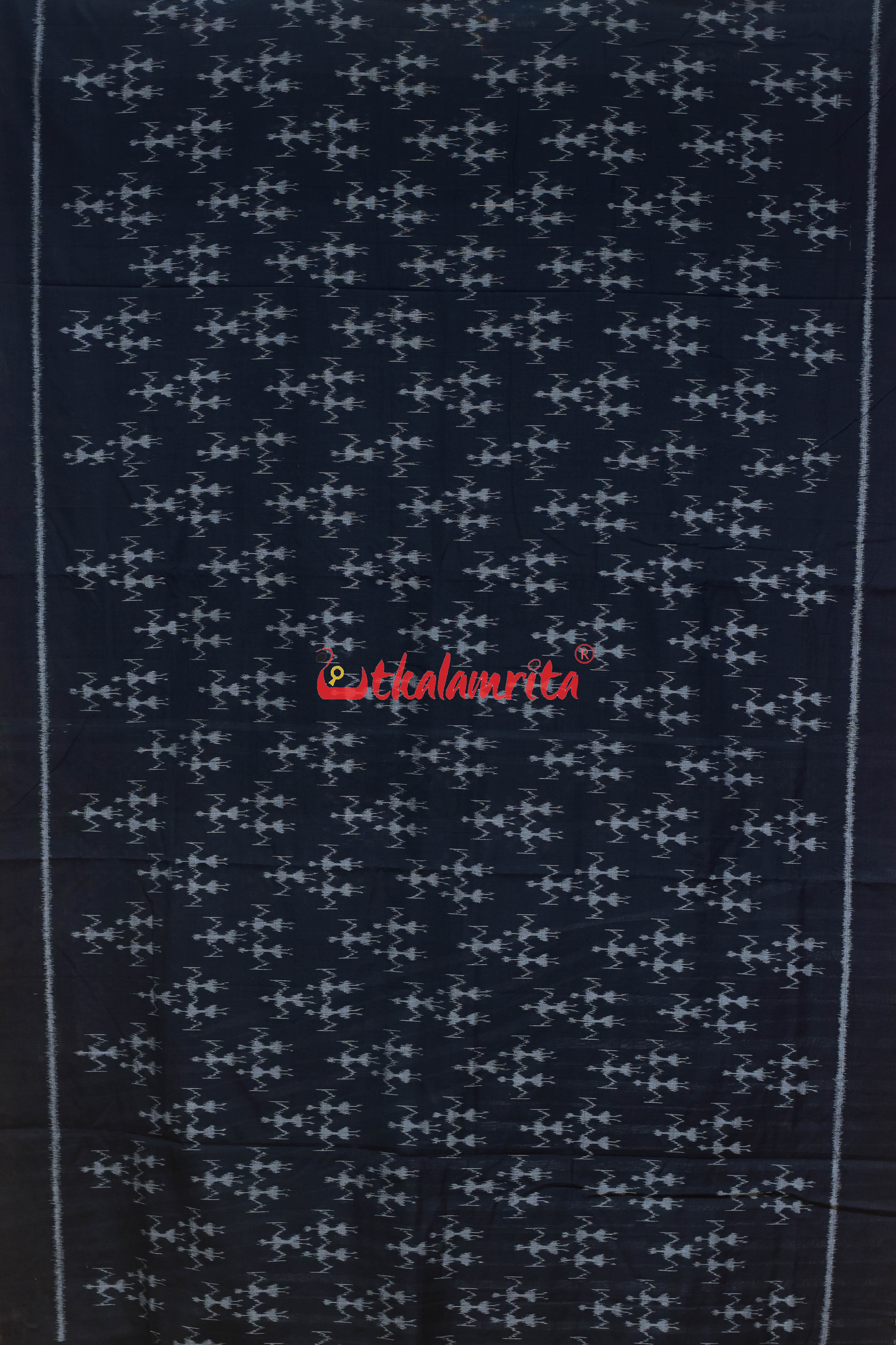 Black Body Trio Tribals Khandua Cotton Saree