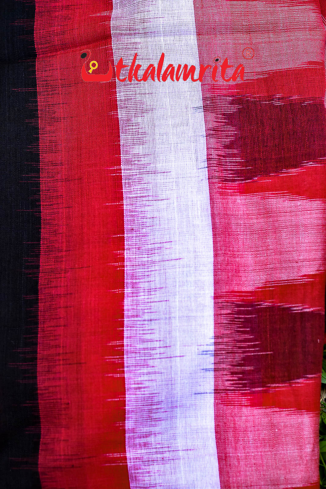 Red Triranga Kargil Border (Dupatta)