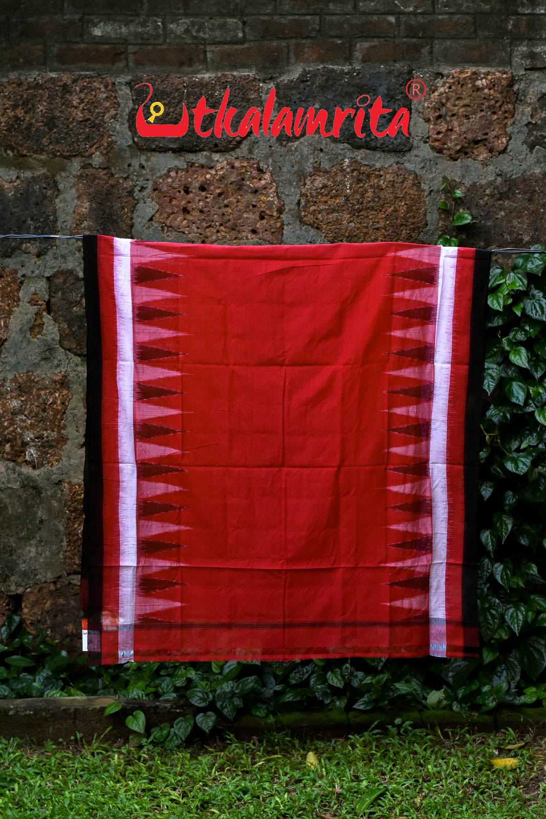 Red Triranga Kargil Border (Dupatta)