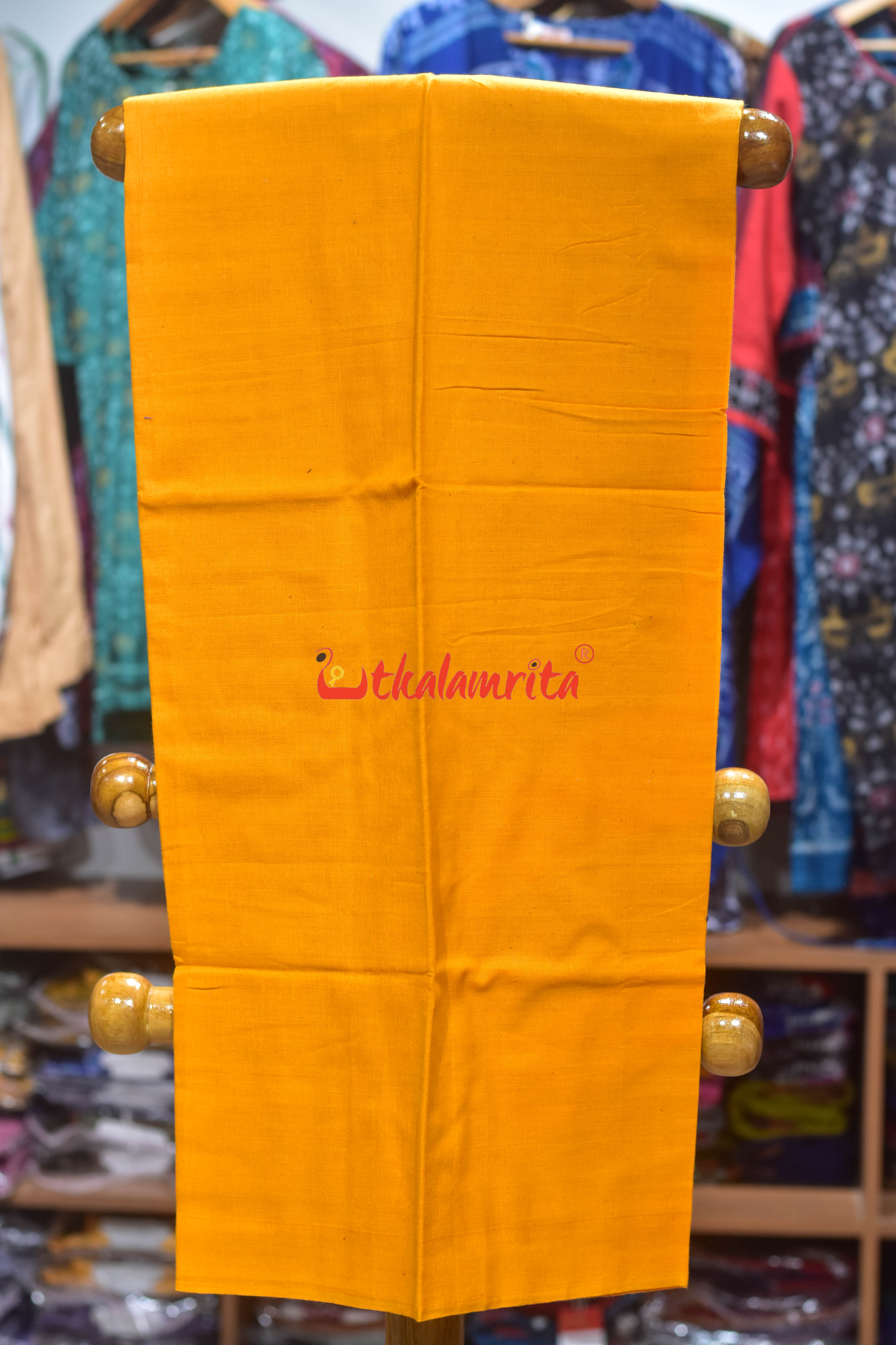 Teal Blue with Yellow Pasapali Long Flower Dress Set