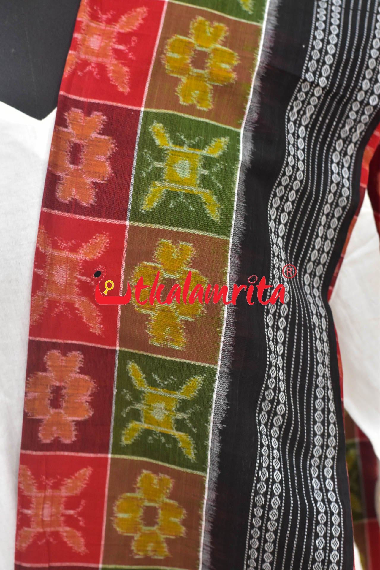 Multi Utkala Laxmi bandha Border (Dupatta)