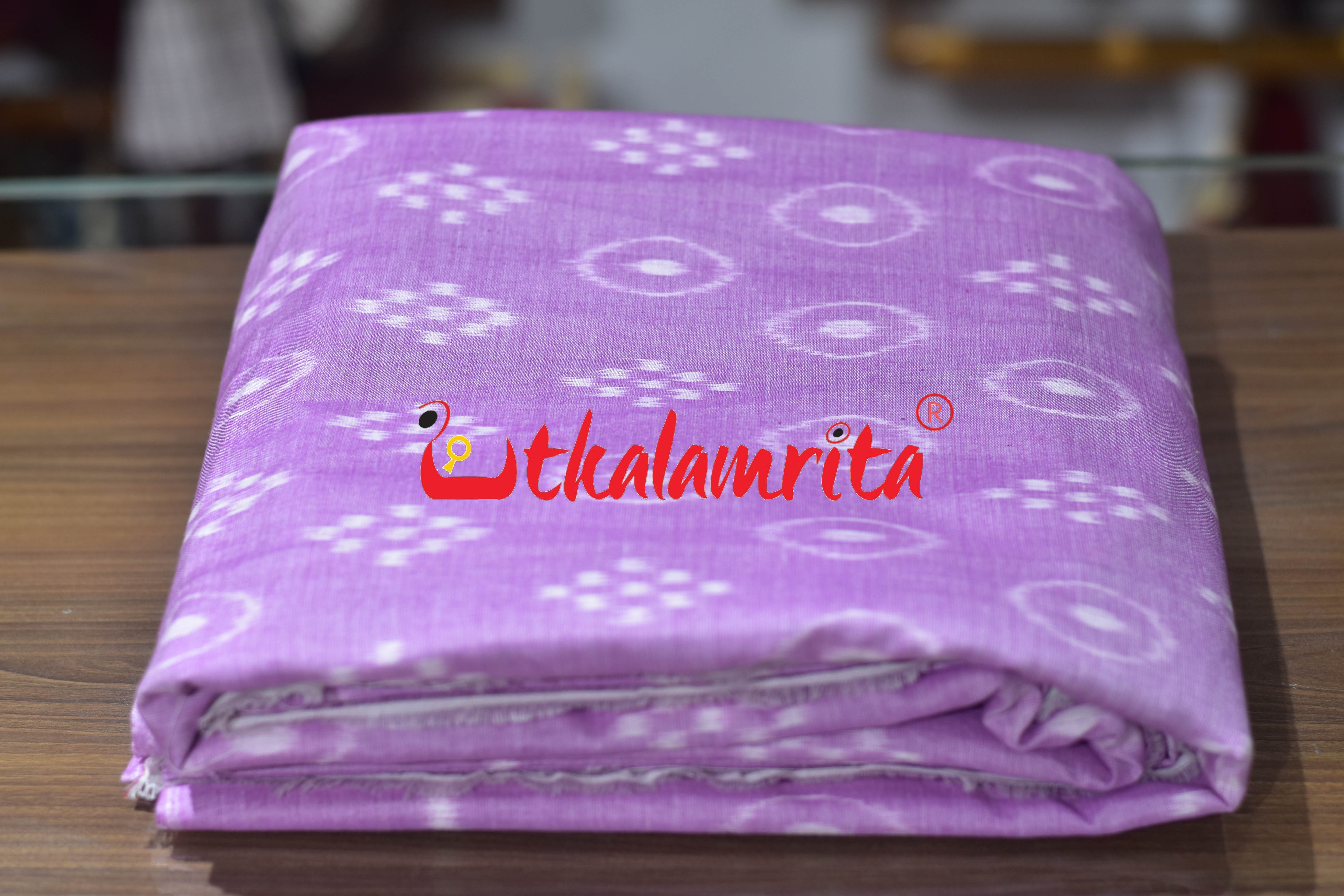 Gol Thikiri Single Ikat Pasapali Lavender (Fabric)