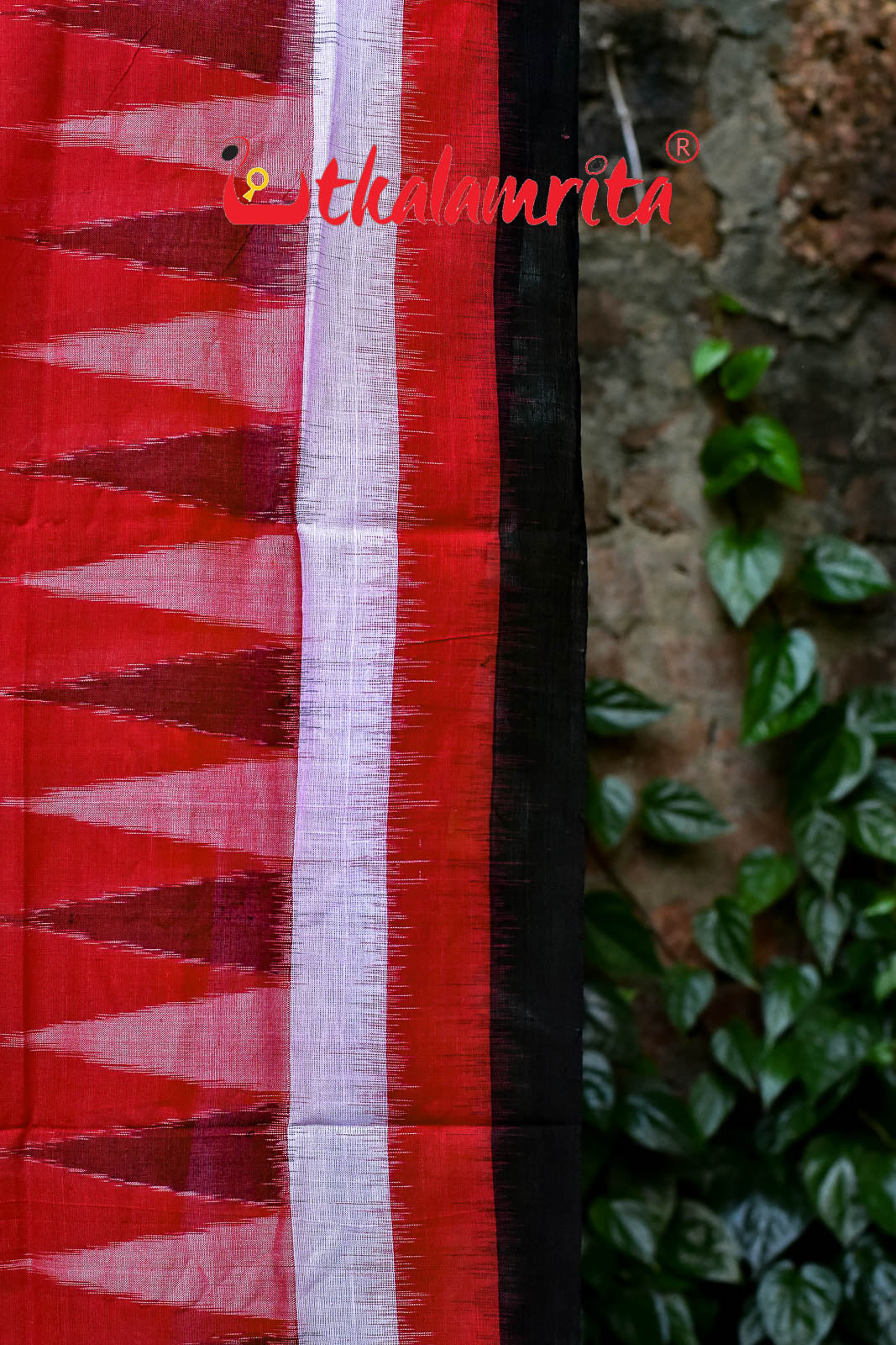 Red Triranga Kargil Border (Dupatta)