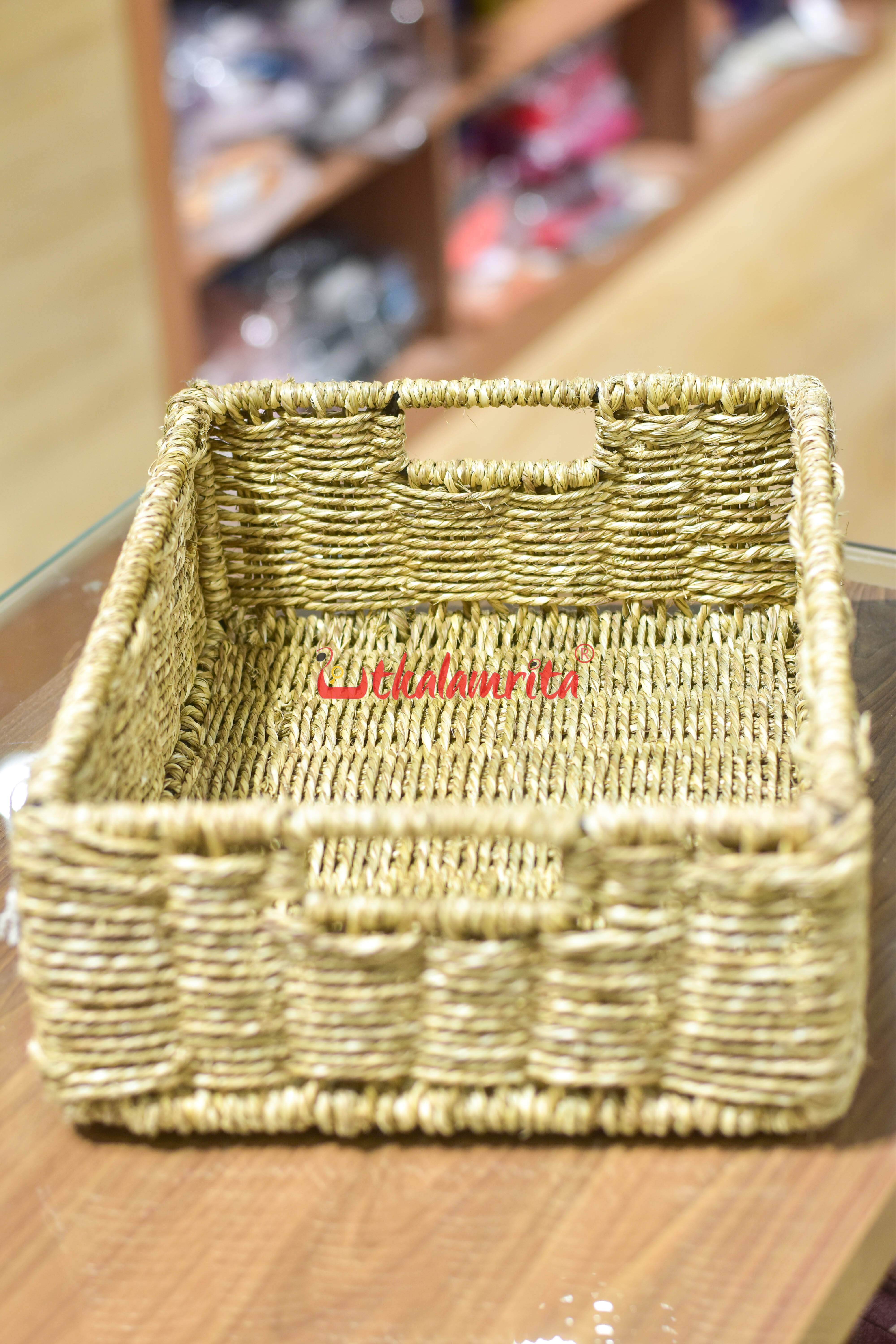 Sabai Grass Towel Basket (Large)