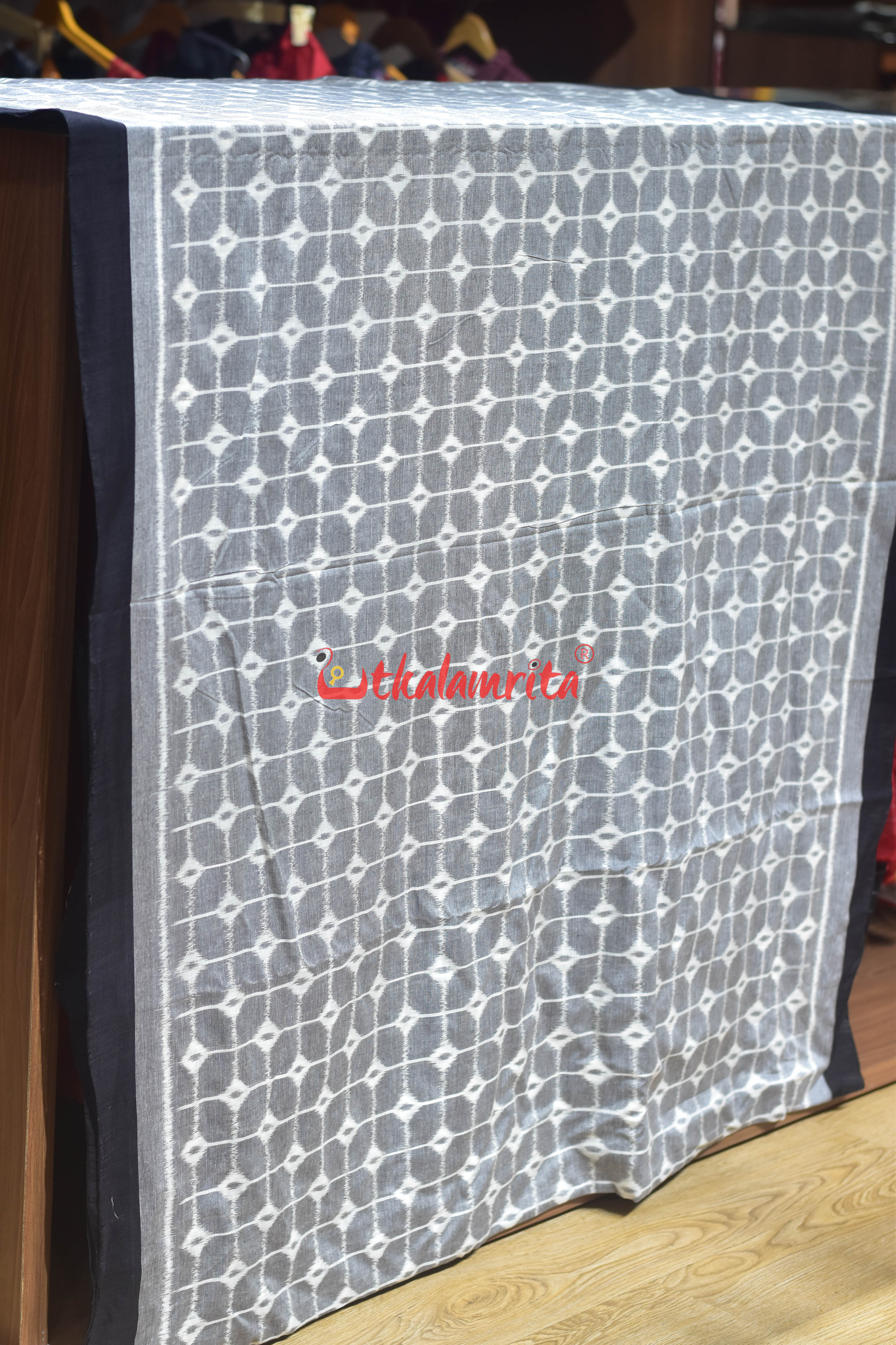 Grey Box Thikiri Ikat Cotton (Fabric)