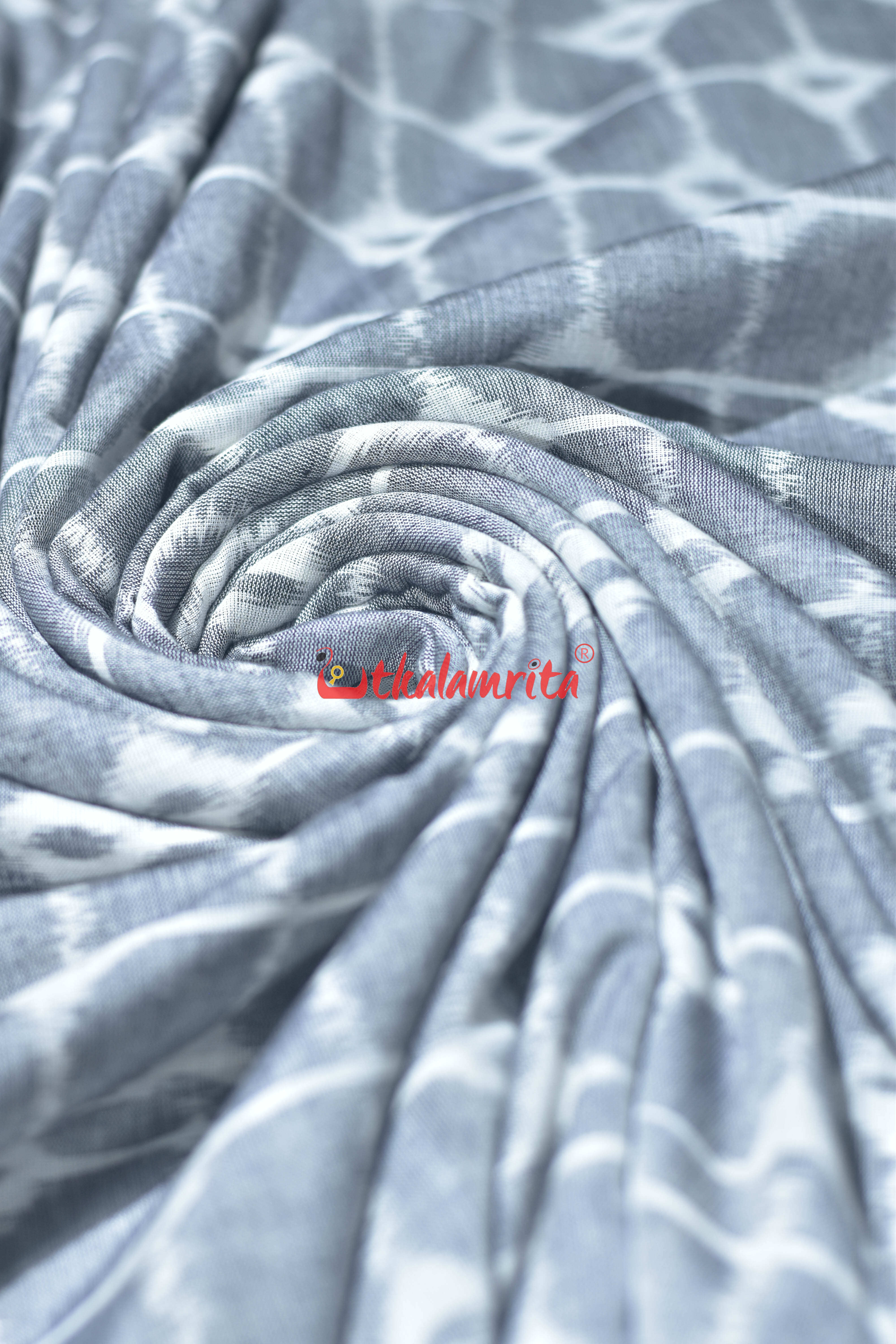 Grey Box Thikiri Ikat Cotton (Fabric)