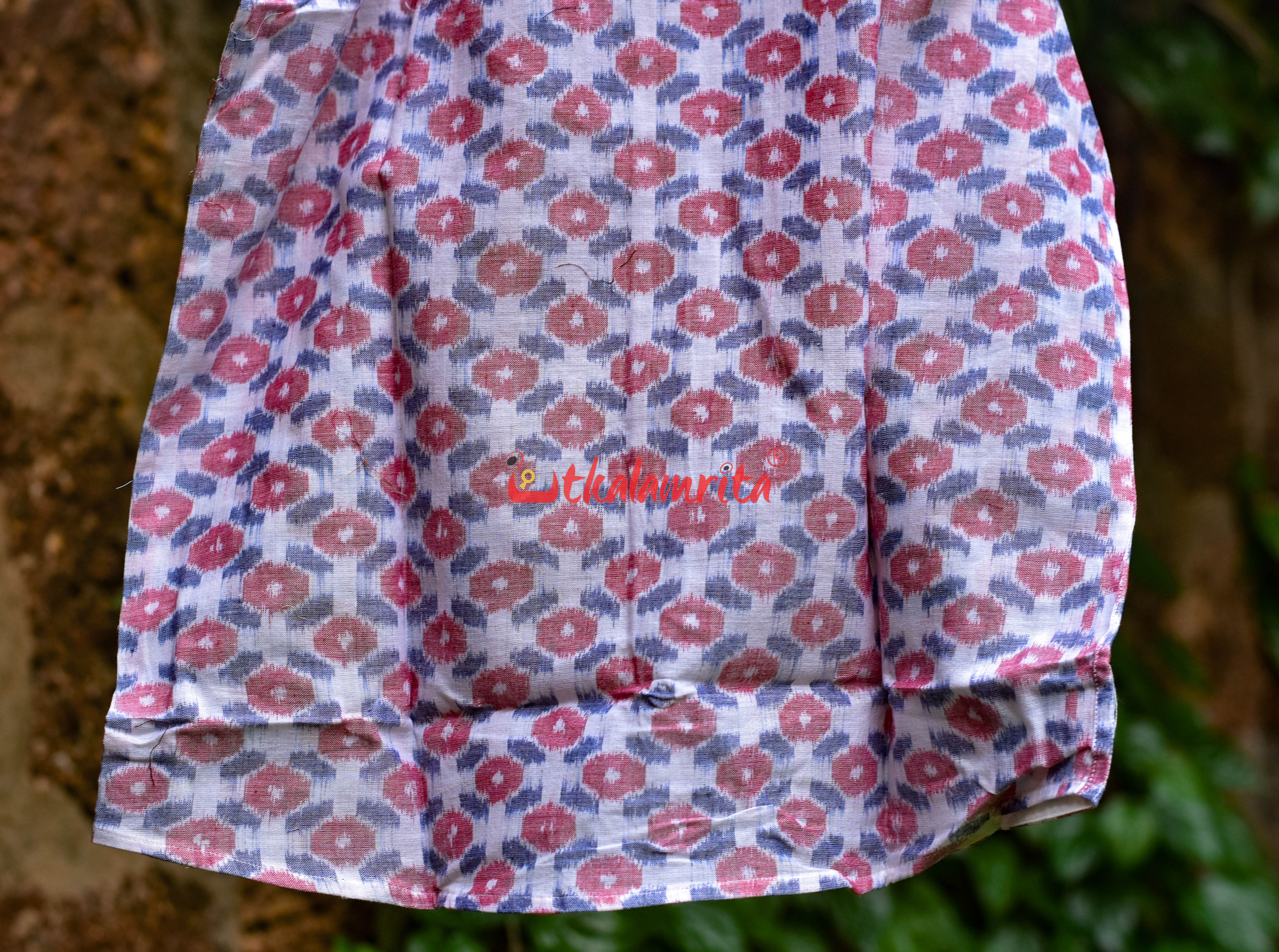 White Red Cross Bubbles (Mens' Half Shirt)
