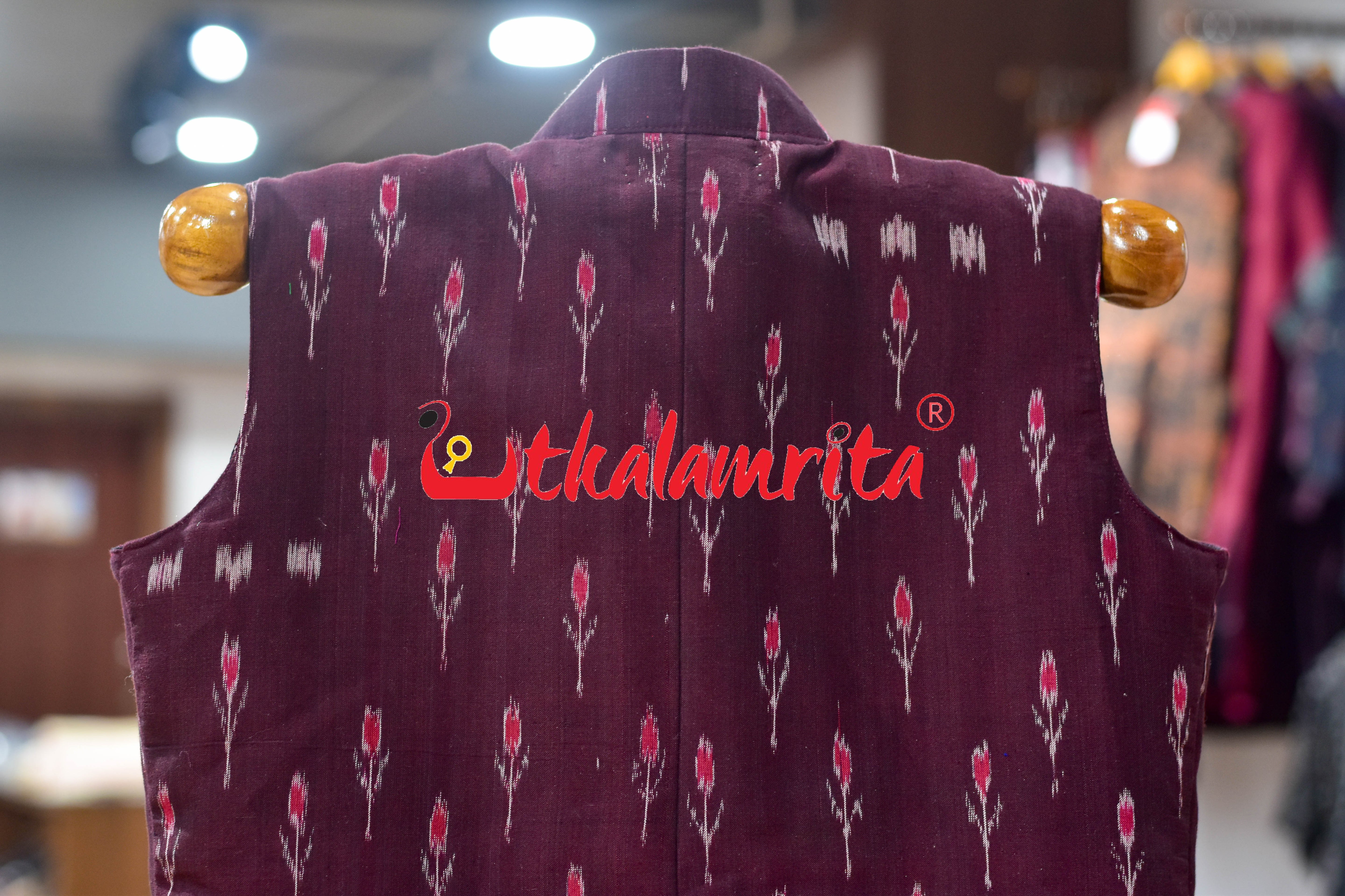 Maroon Labanga (Modi Jacket)