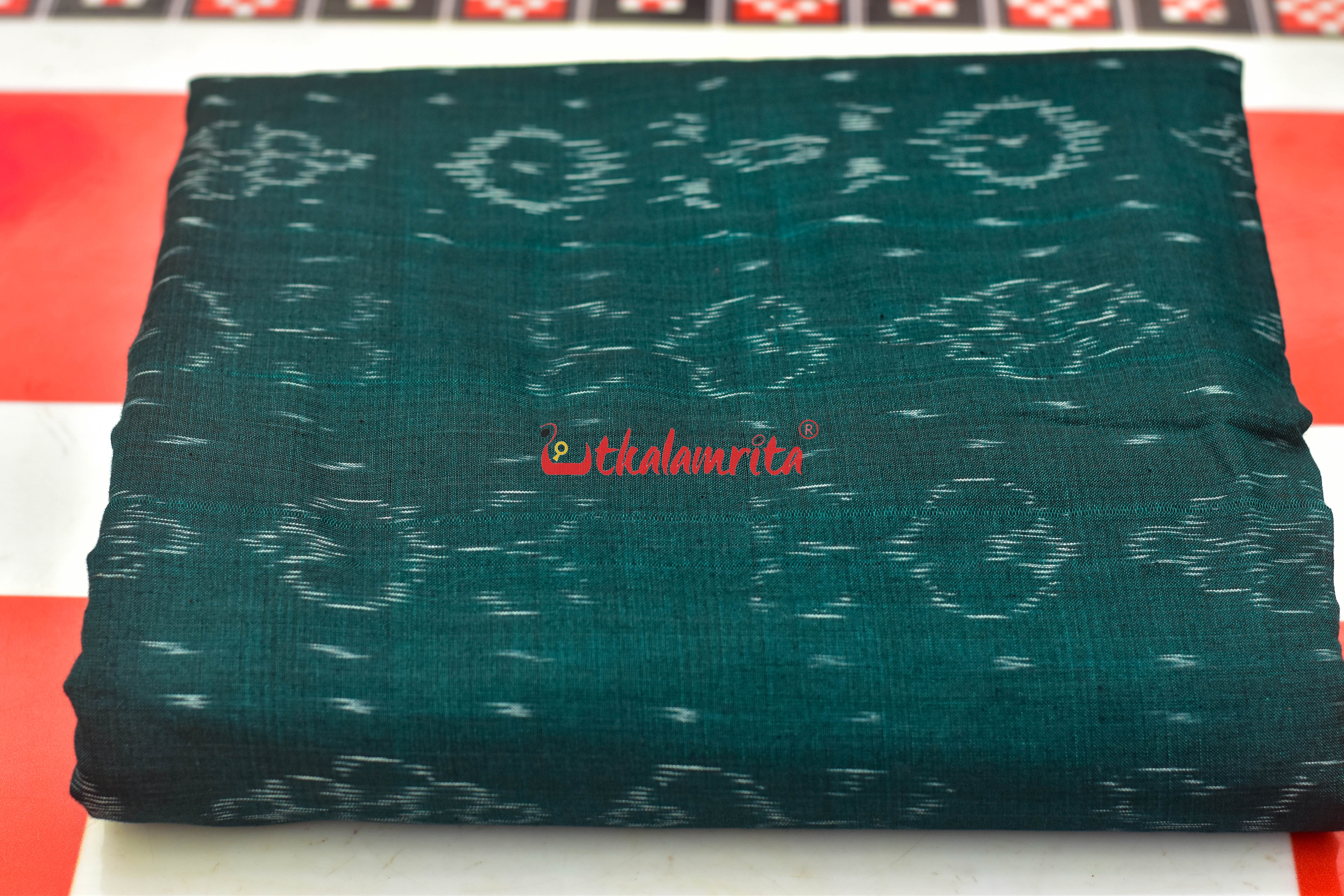 Deep Green Flower Bandha (Fabric)