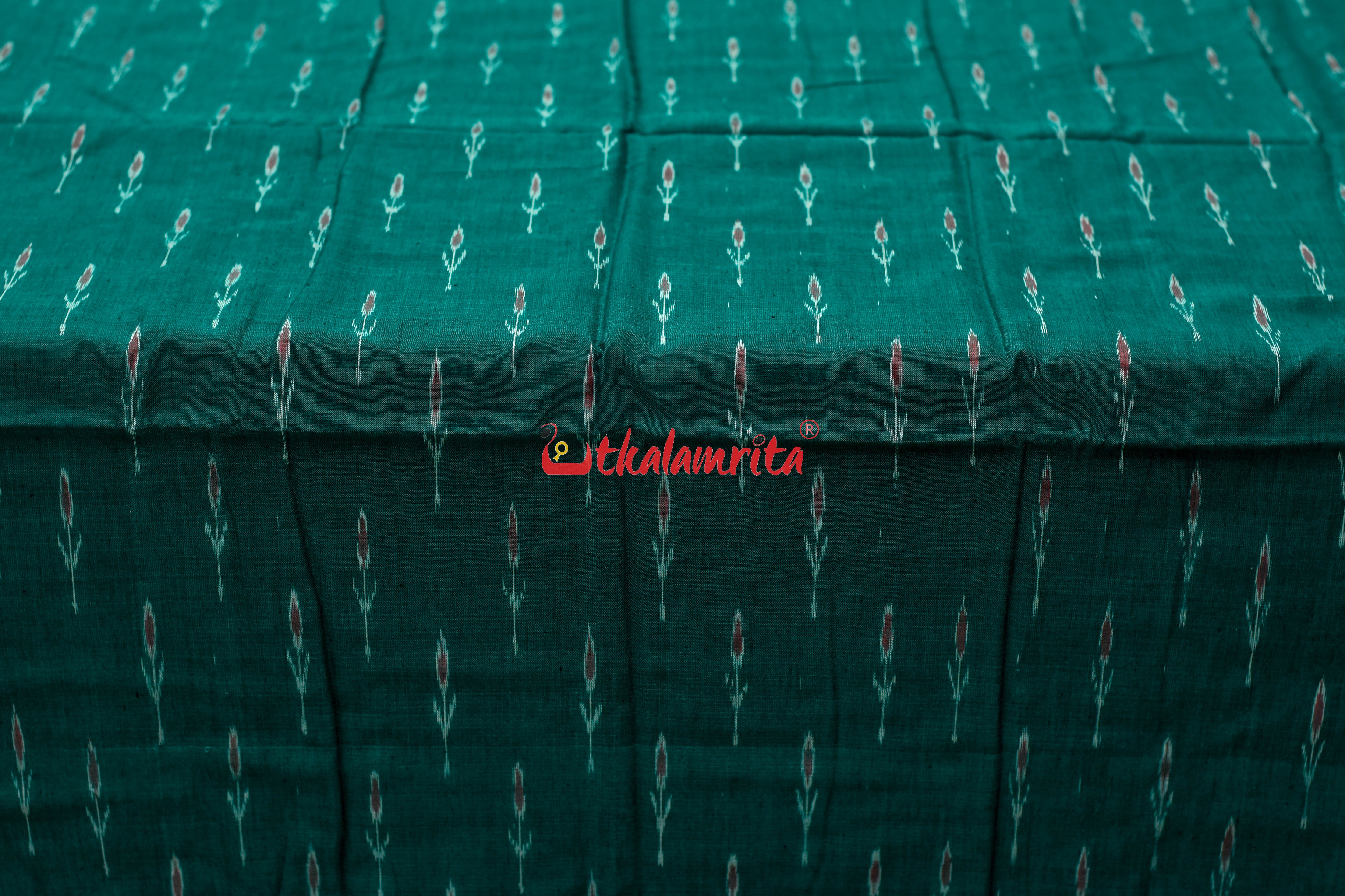 Bottle Green Labanga Bandha (Fabric)