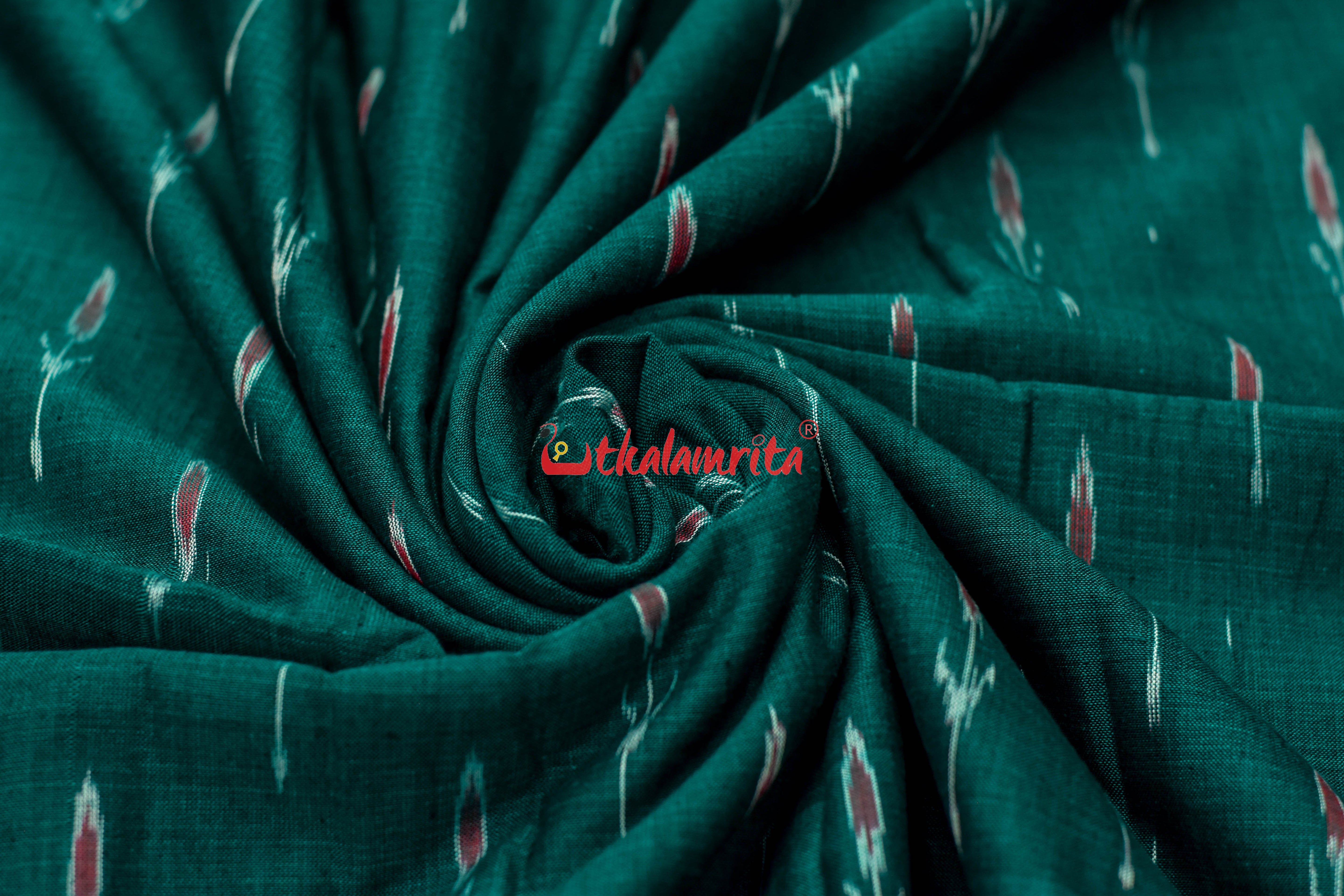Bottle Green Labanga Bandha (Fabric)