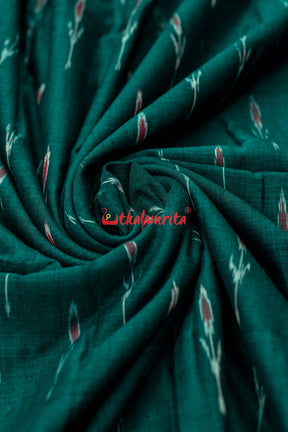 Bottle Green Labanga Bandha (Fabric)