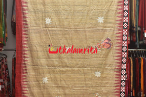 Ratha Jatra Pasapali Border Pattachitra Saree