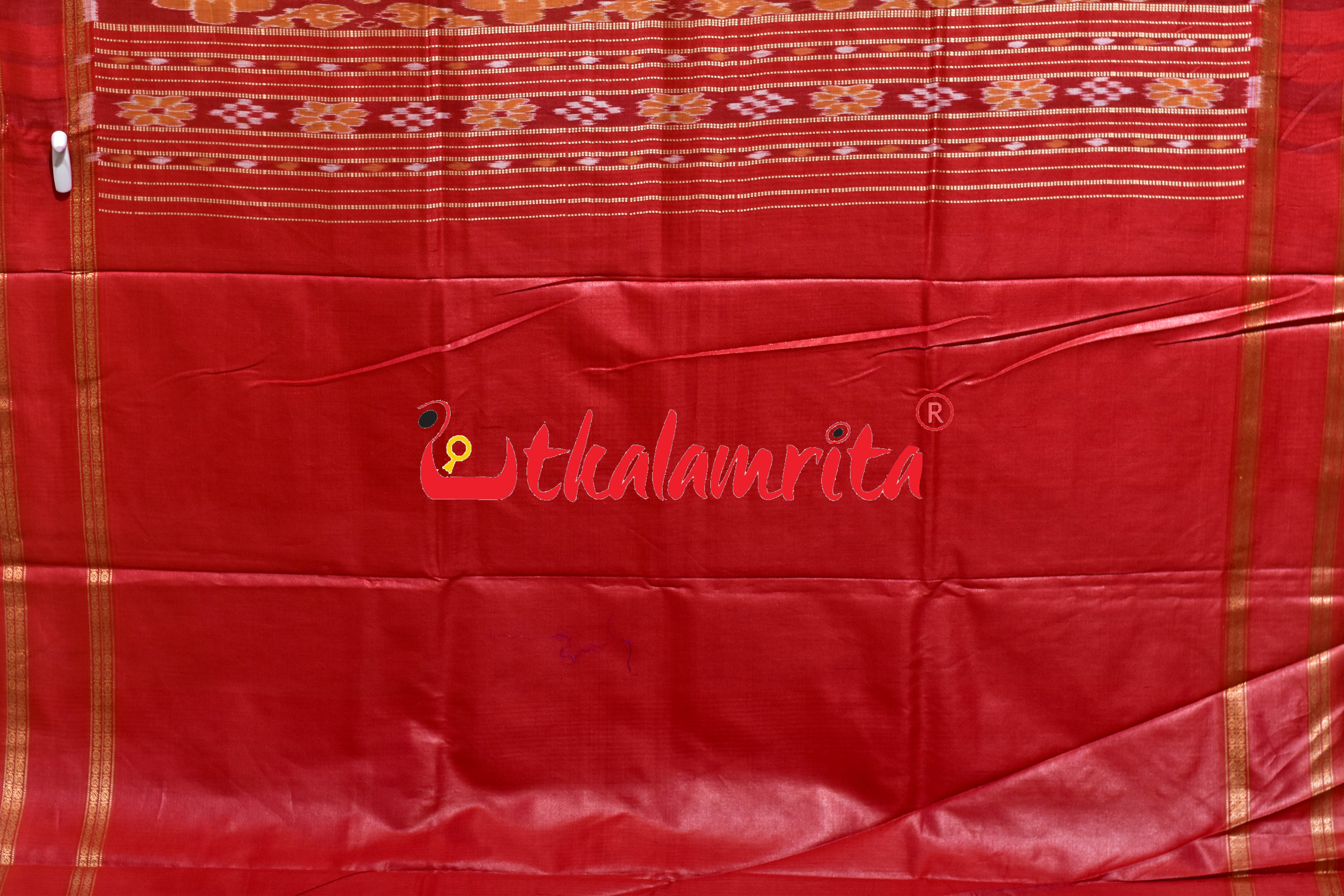Mehendi Body Ikat Pasapali Border Tussar Silk Saree