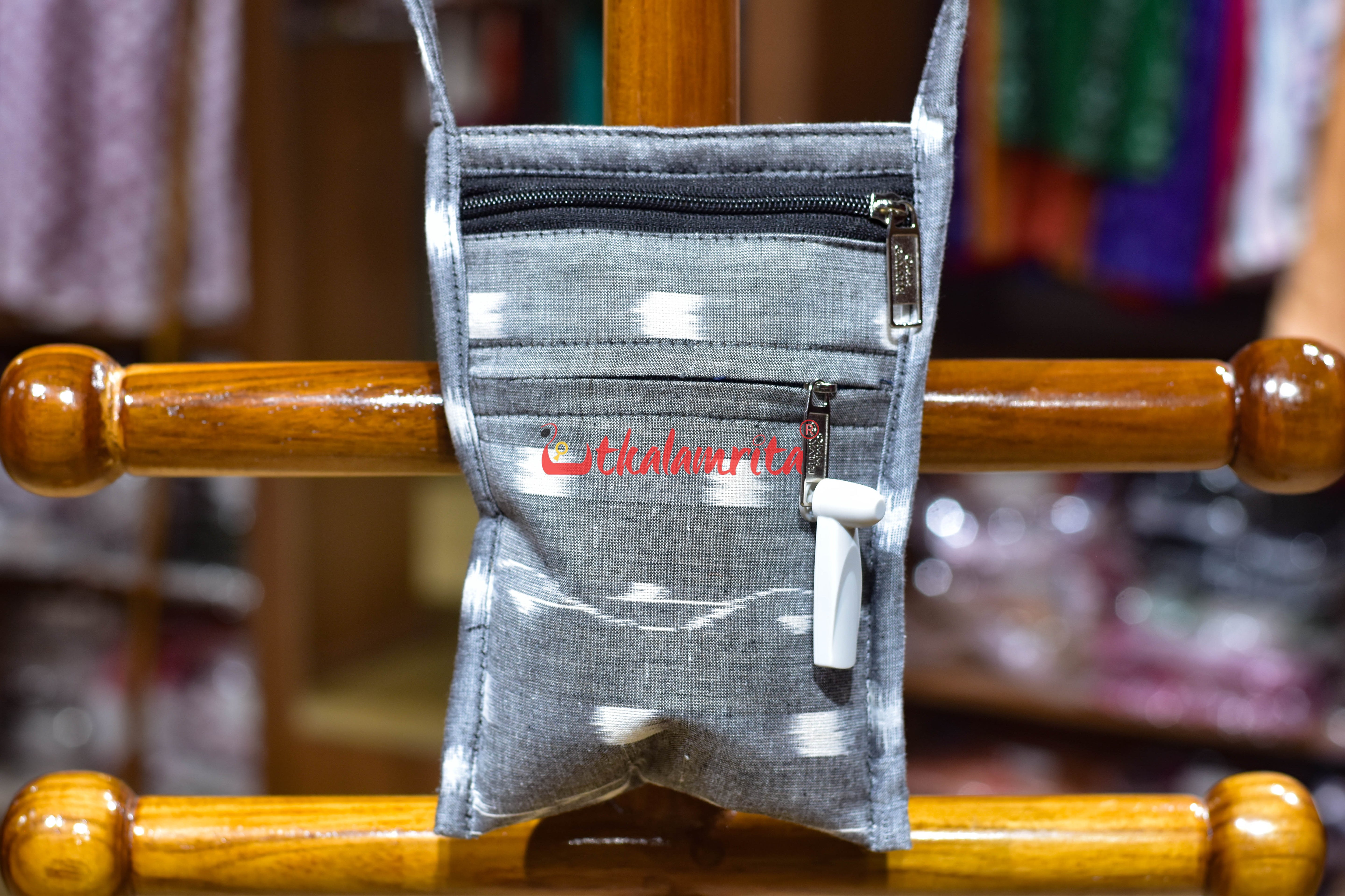 Grey Tipa Danka Mobile Sling Bag