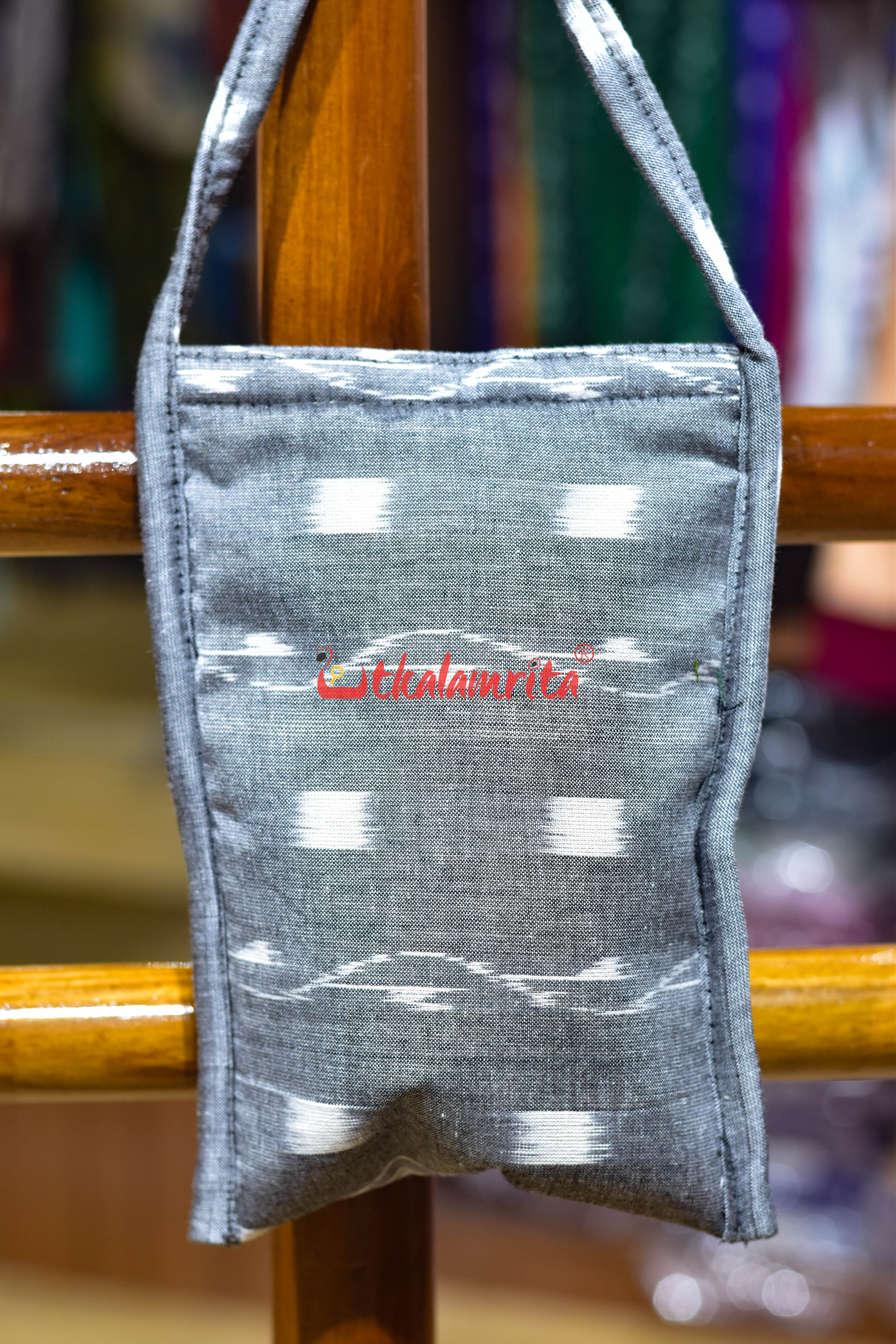 Grey Tipa Danka Mobile Sling Bag